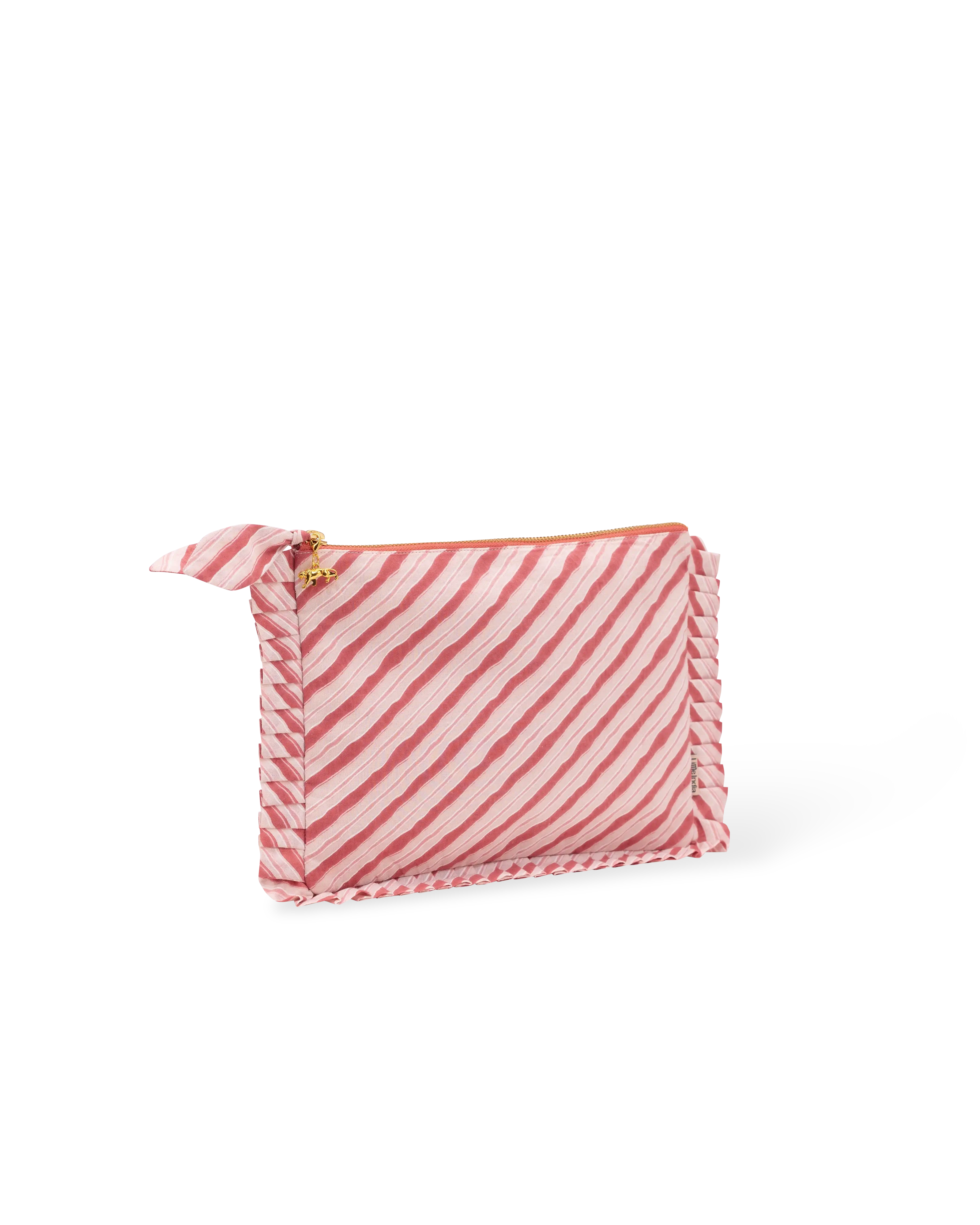 Leheriya Frill Everyday Pouch