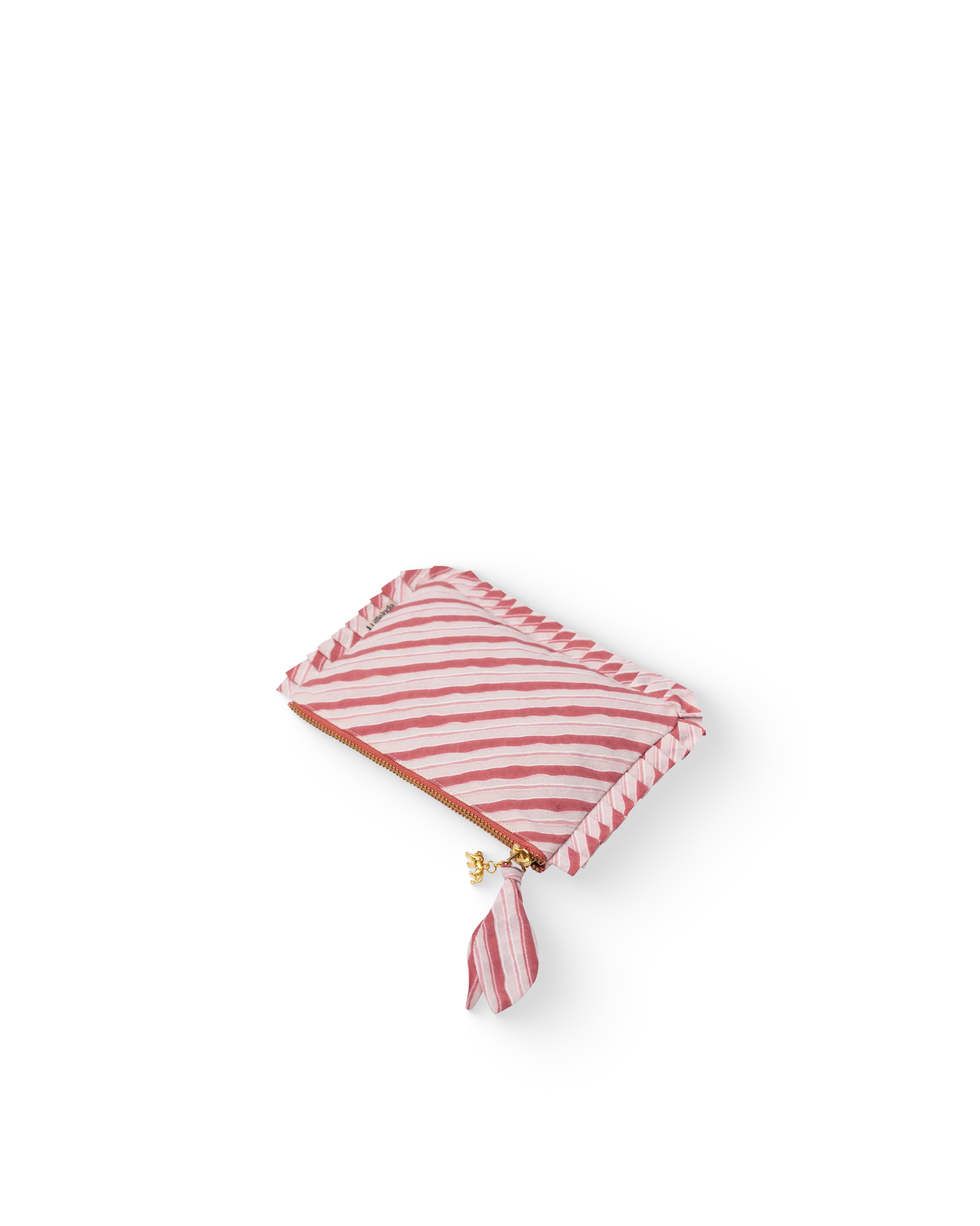 Leheriya Frill Mini Pouch
