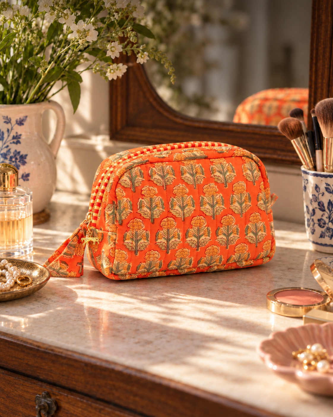 Amber Buta Makeup Bag