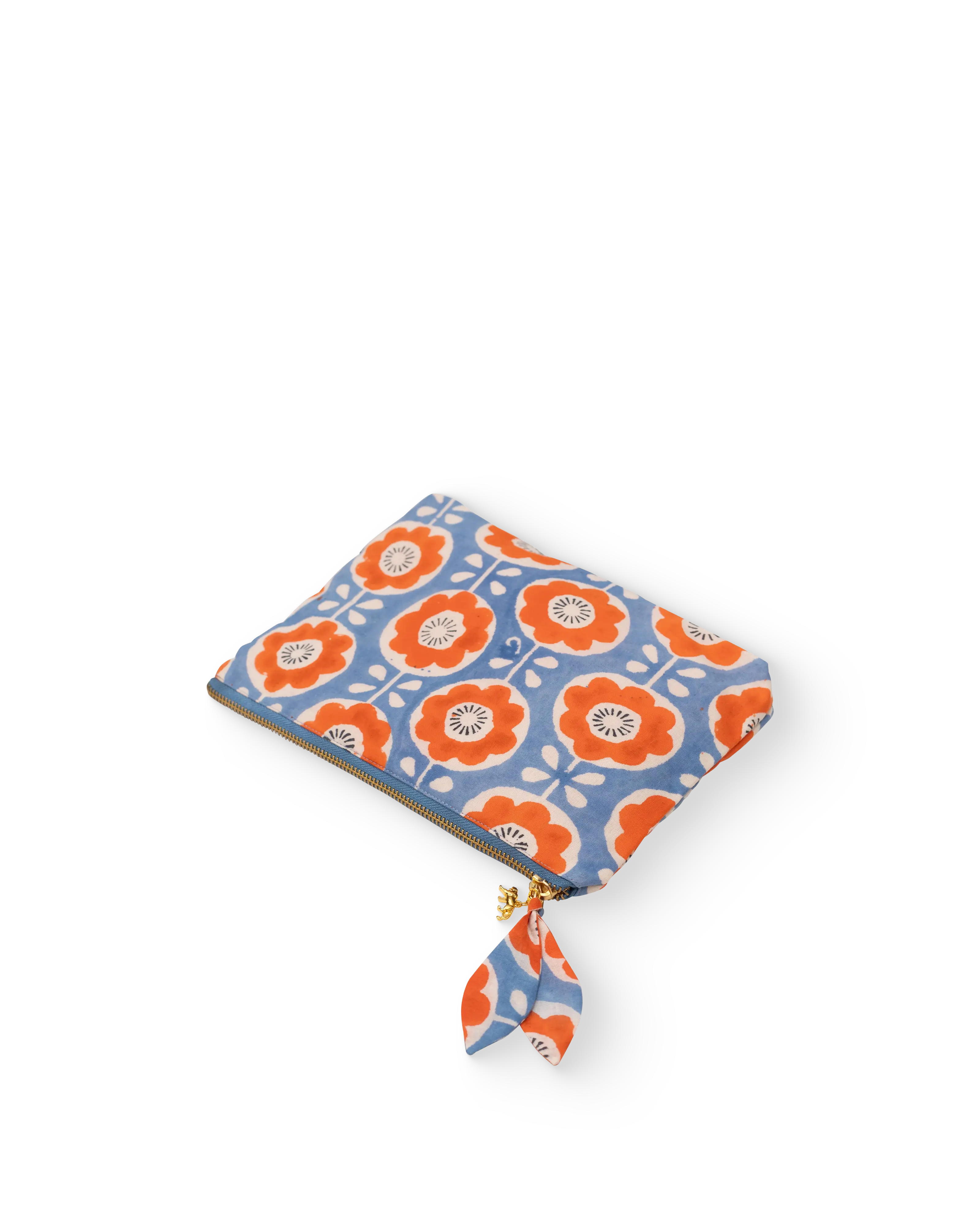 Folk Flower Everyday Pouch