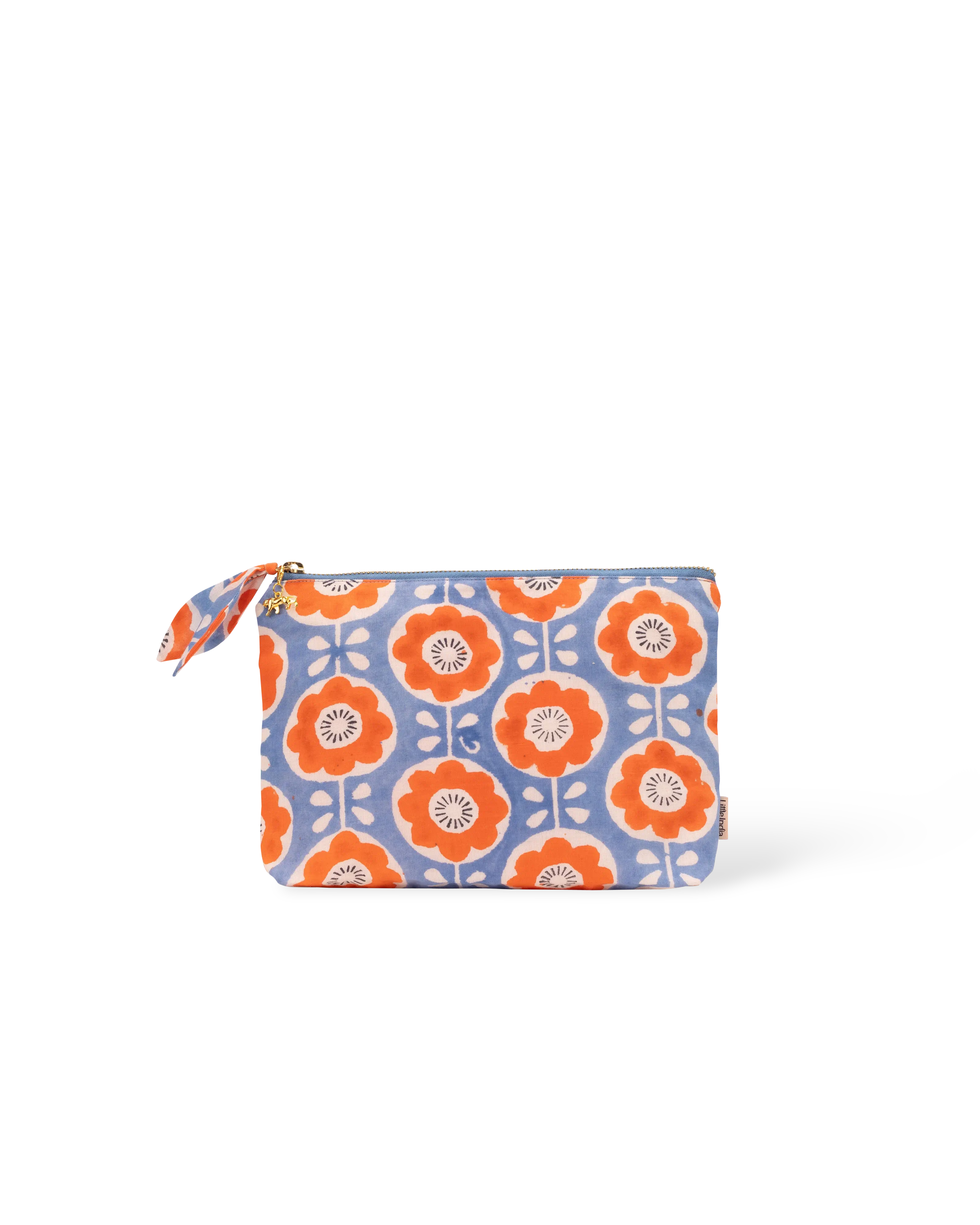 Folk Flower Everyday Pouch