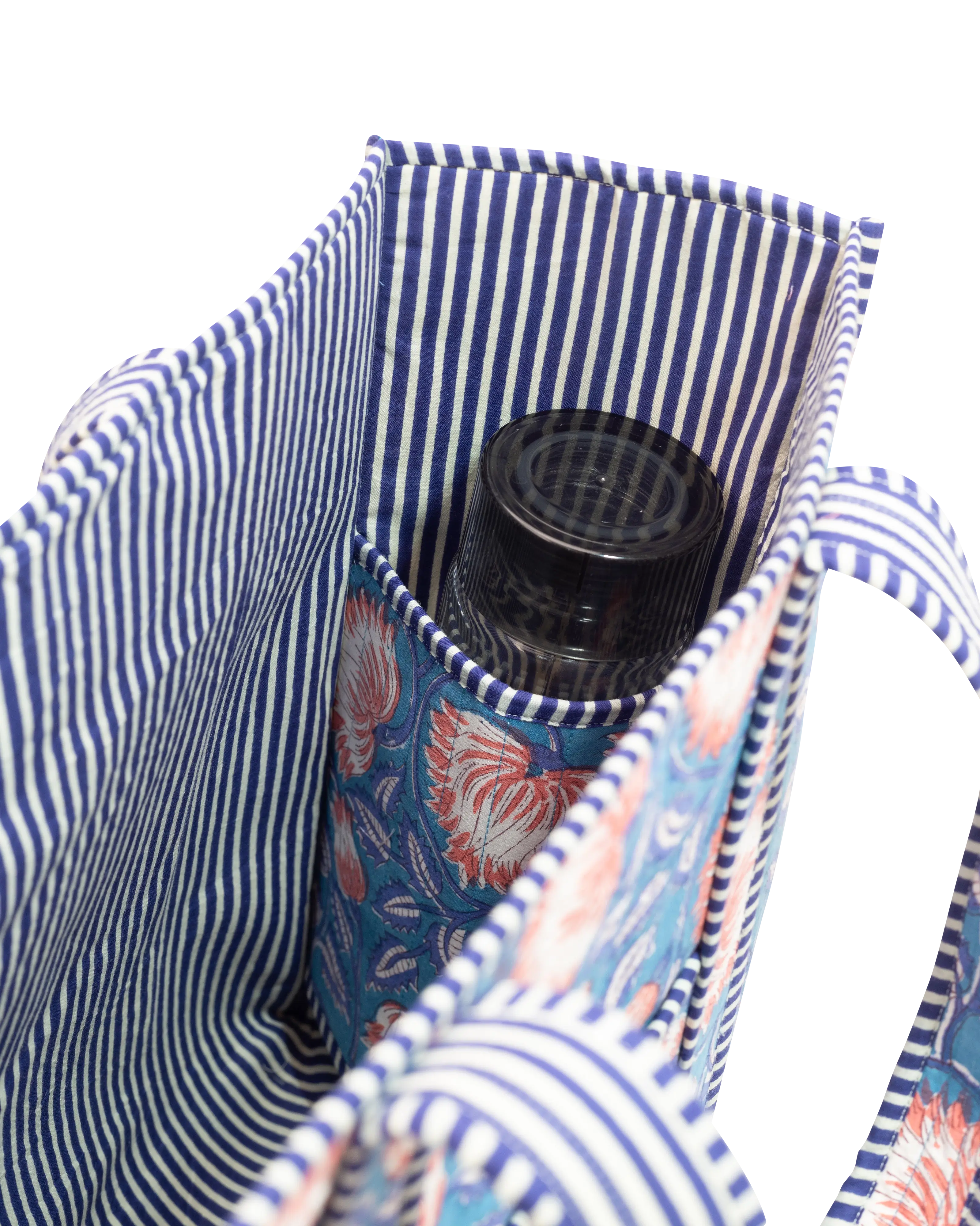 Feather Bloom Shopper Tote