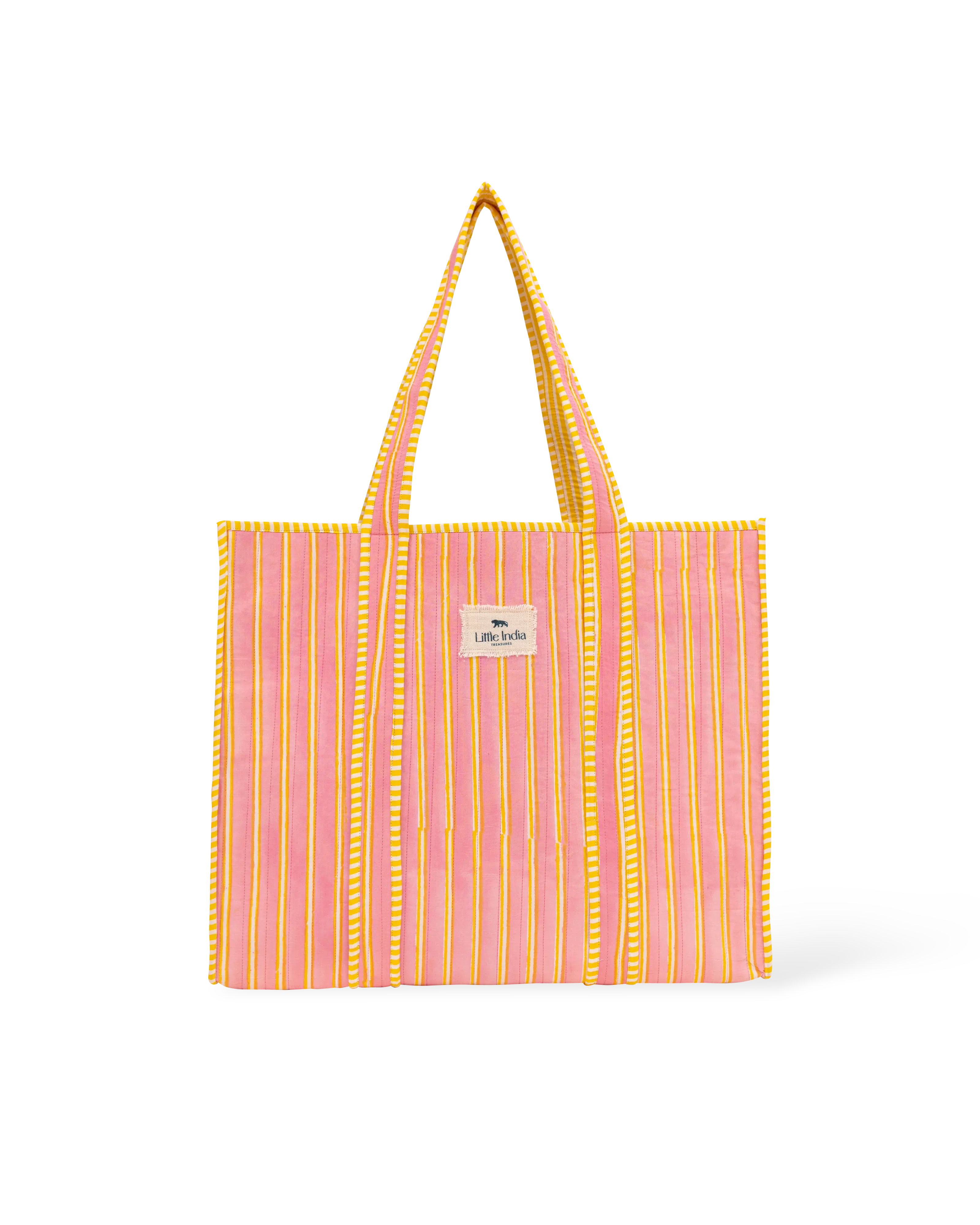 Jaipur Stripe Shopper Tote
