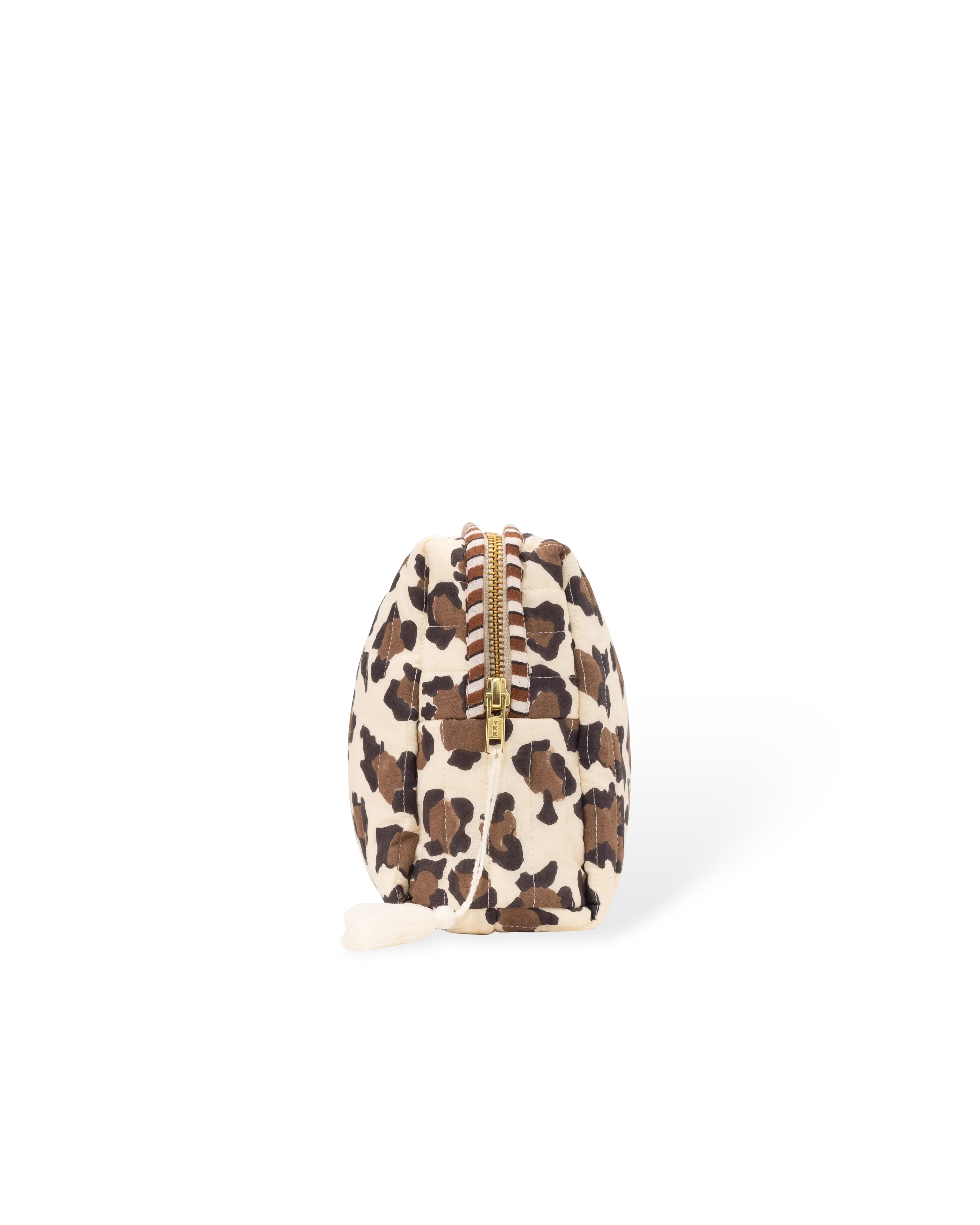 White Leopard Wash Bag