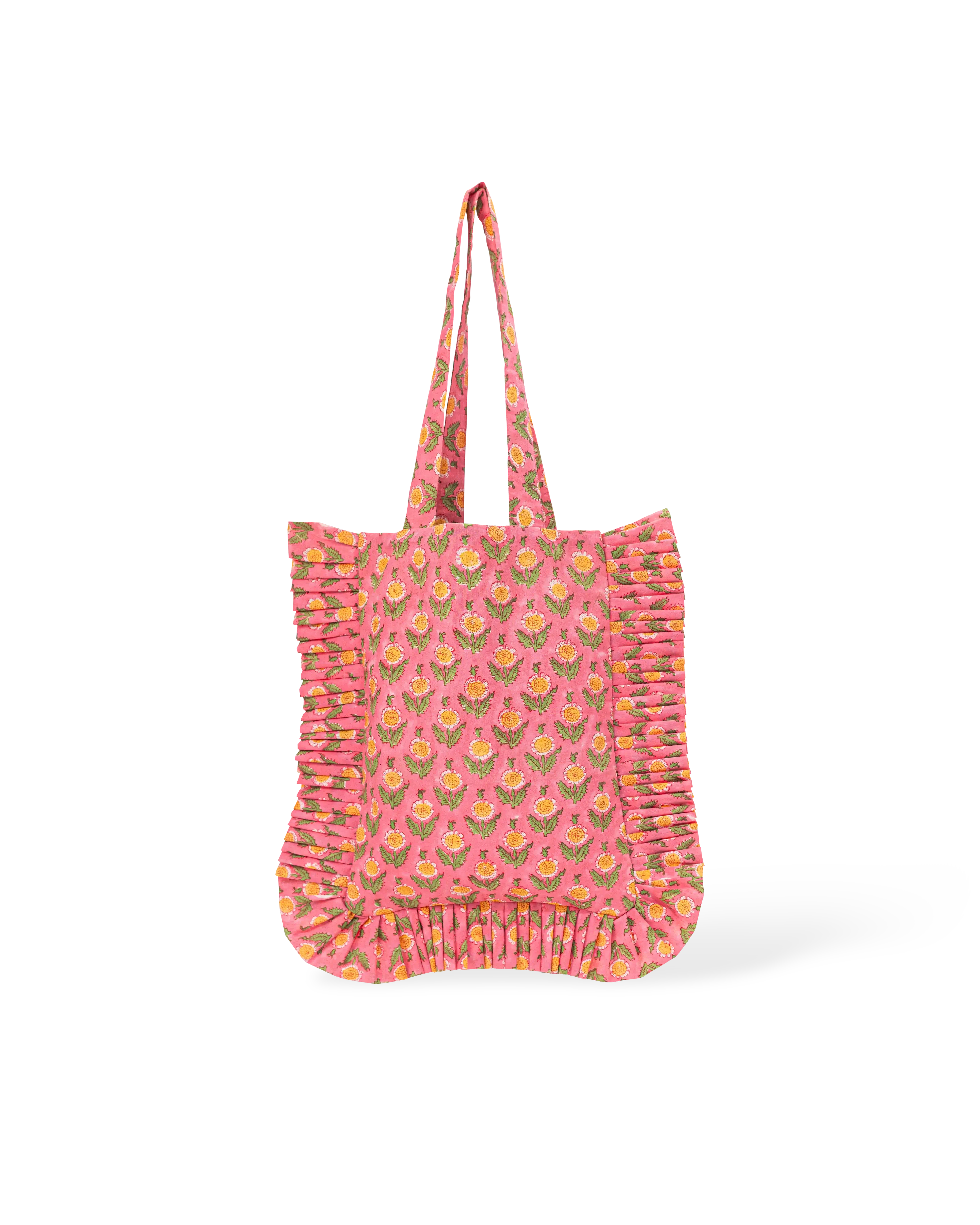Genda Gulabi Frill Tote