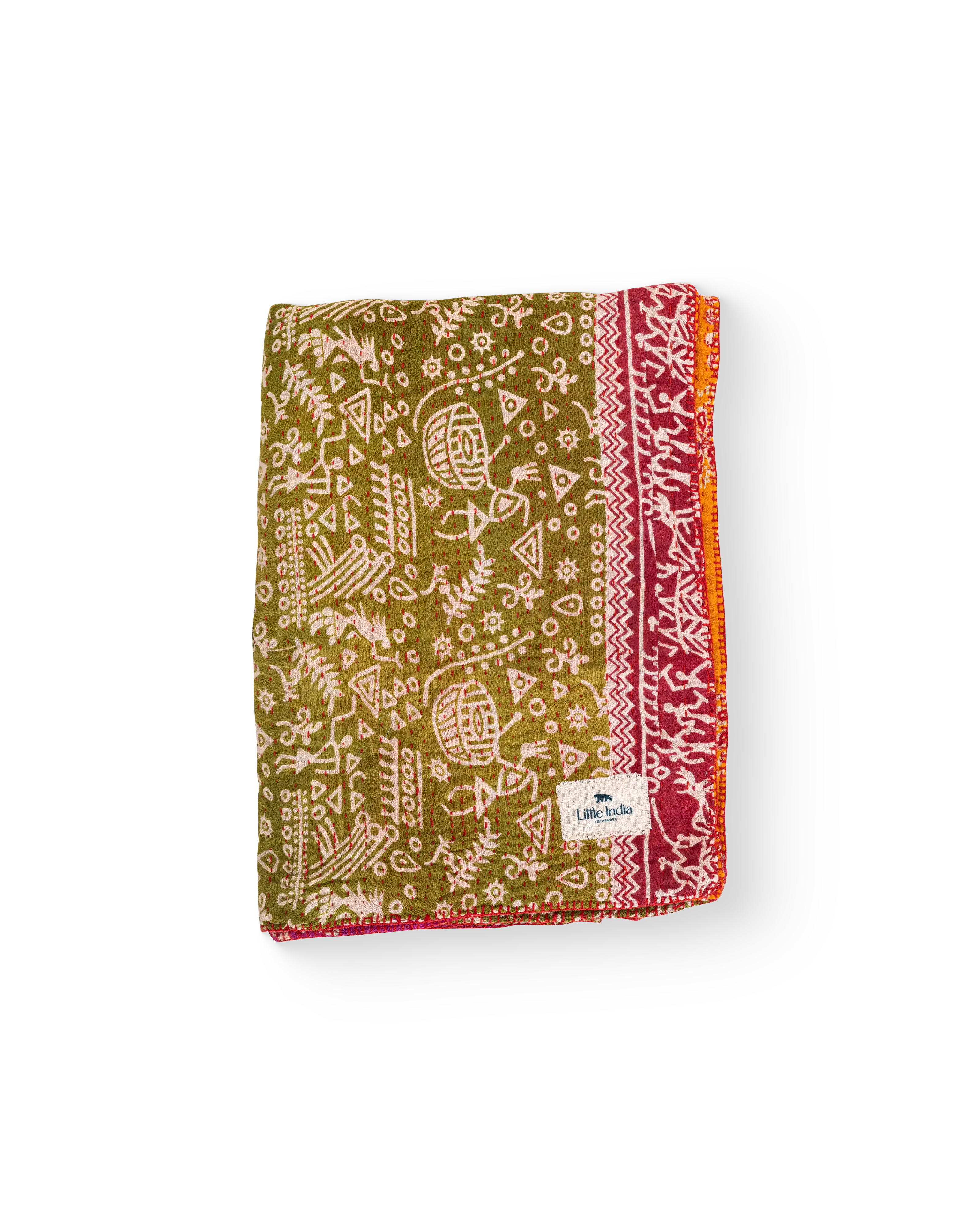 Vintage Kantha Throw N° 1
