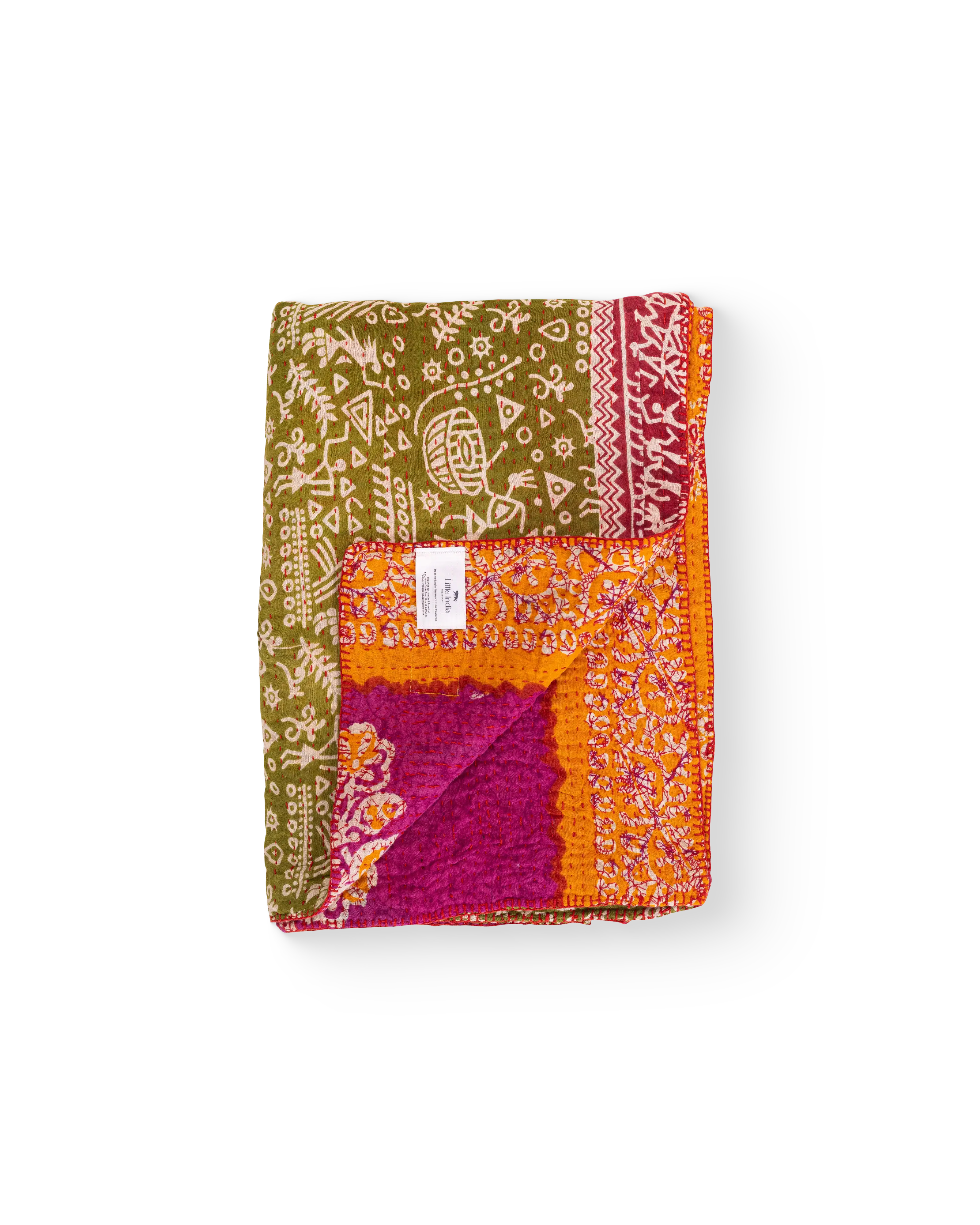 Vintage Kantha Throw N° 1