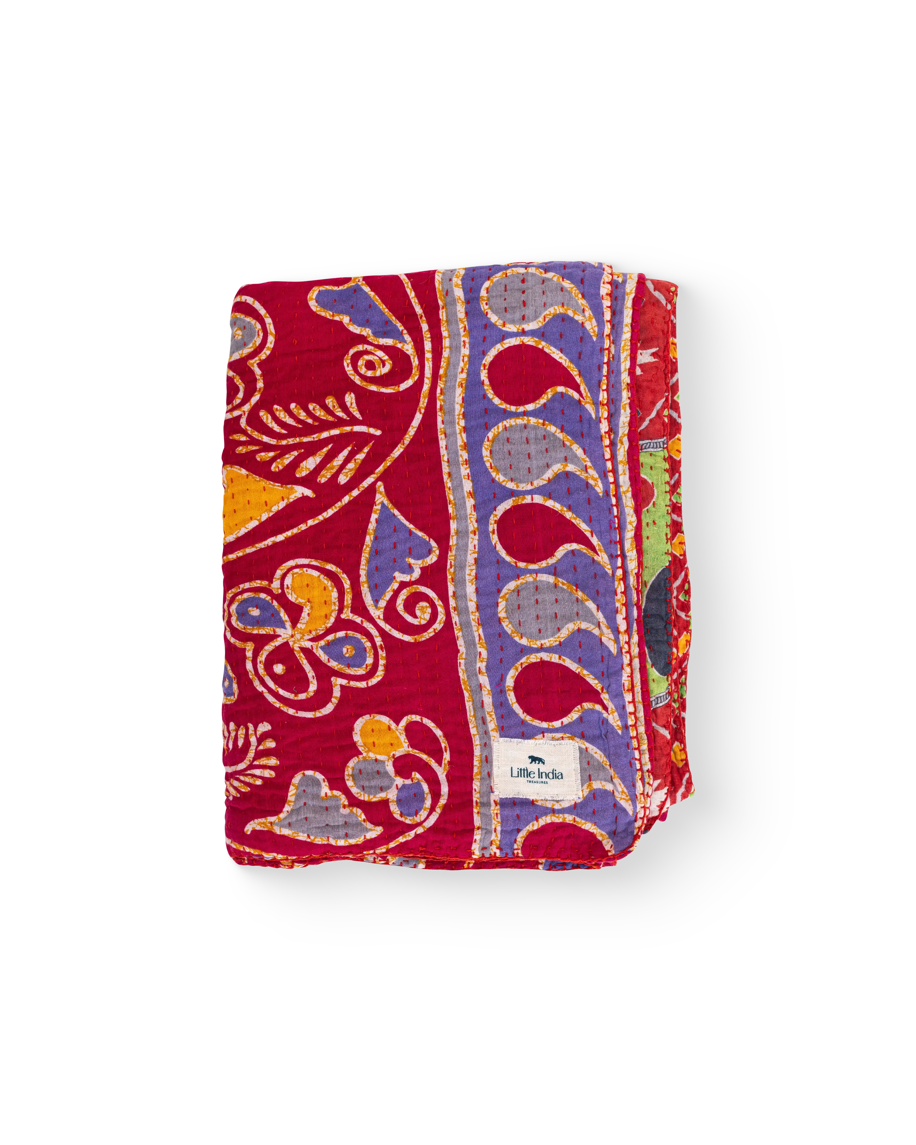 Vintage Kantha Throw N° 10