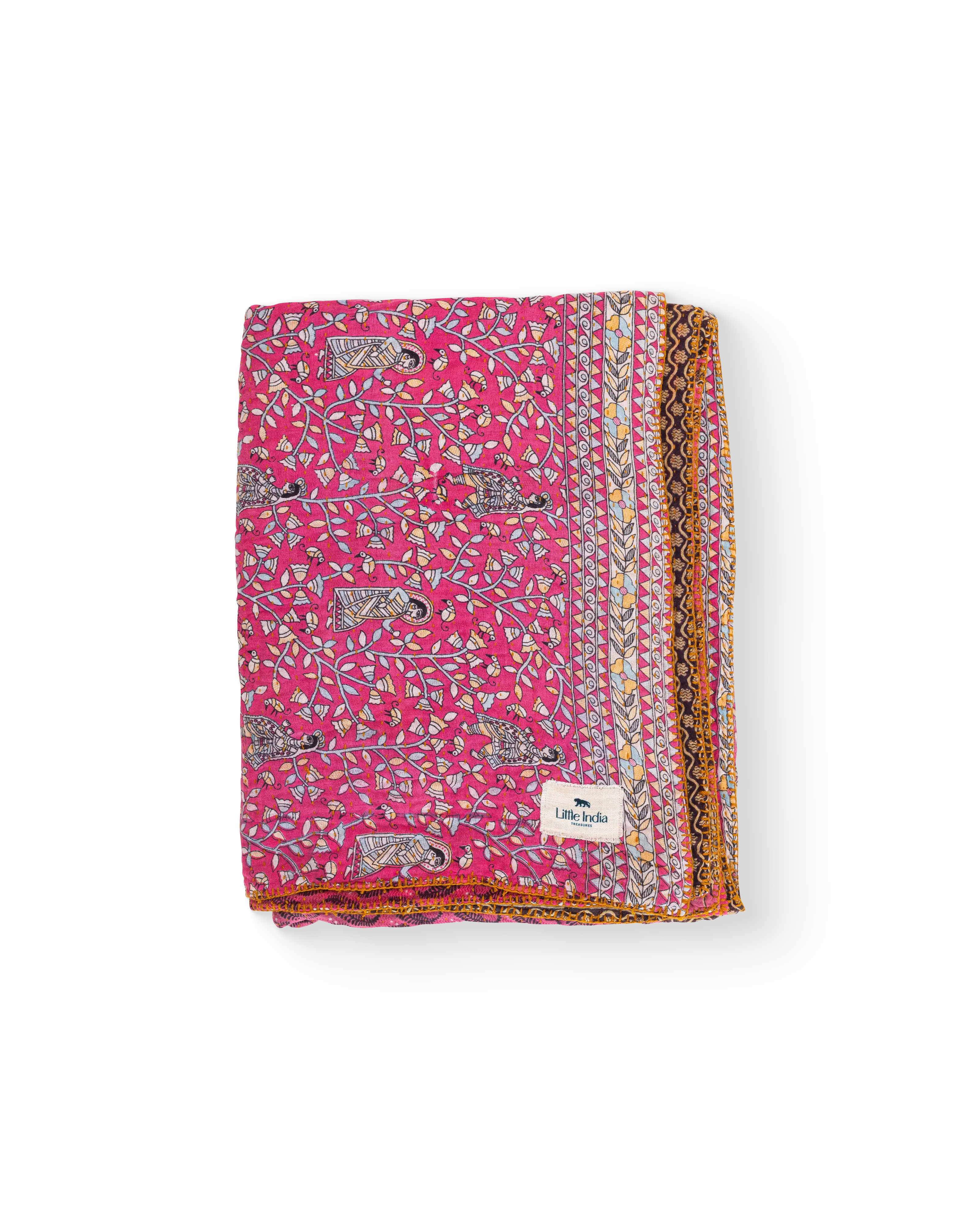 Vintage Kantha Throw N° 13