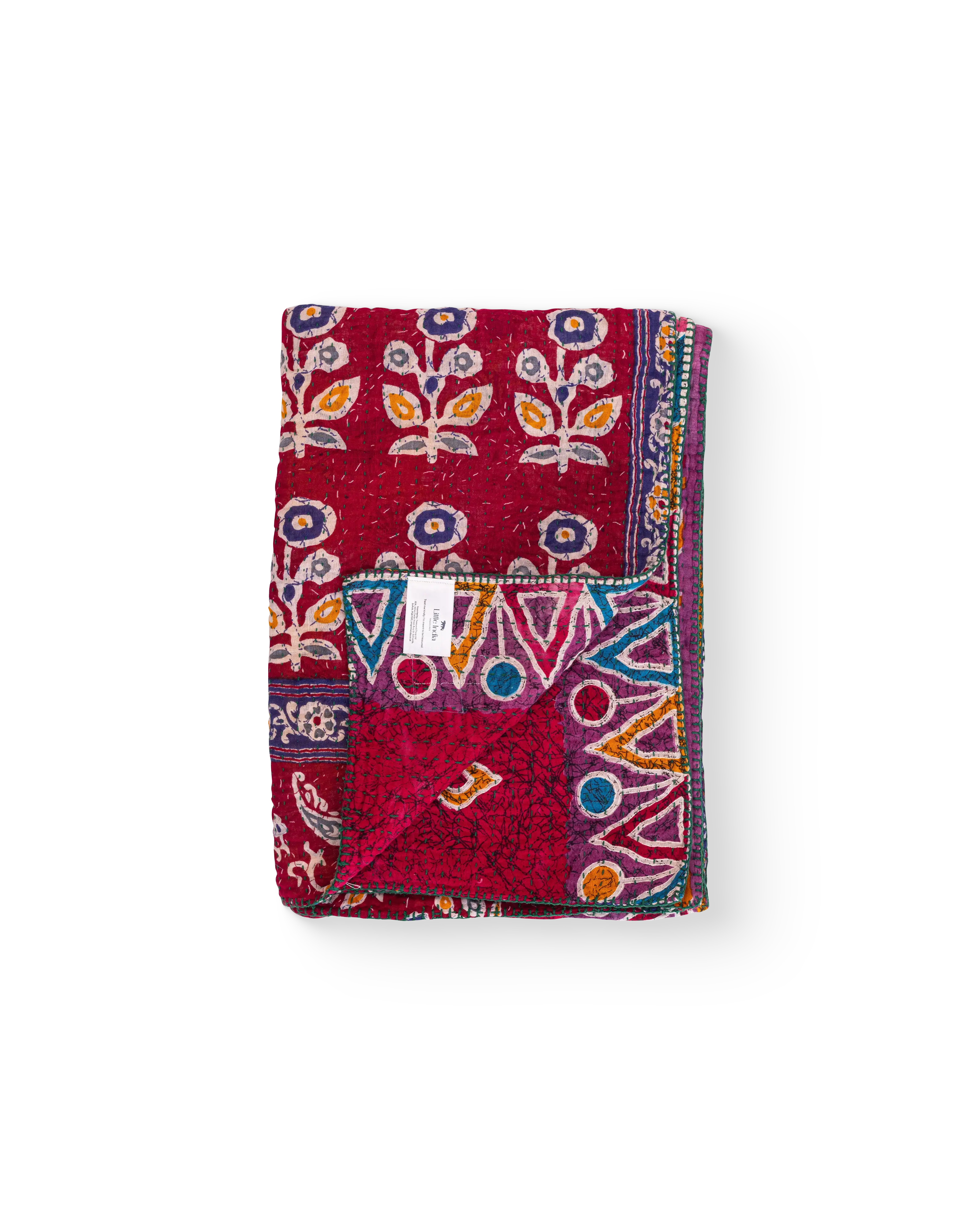 Vintage Kantha Throw N° 29