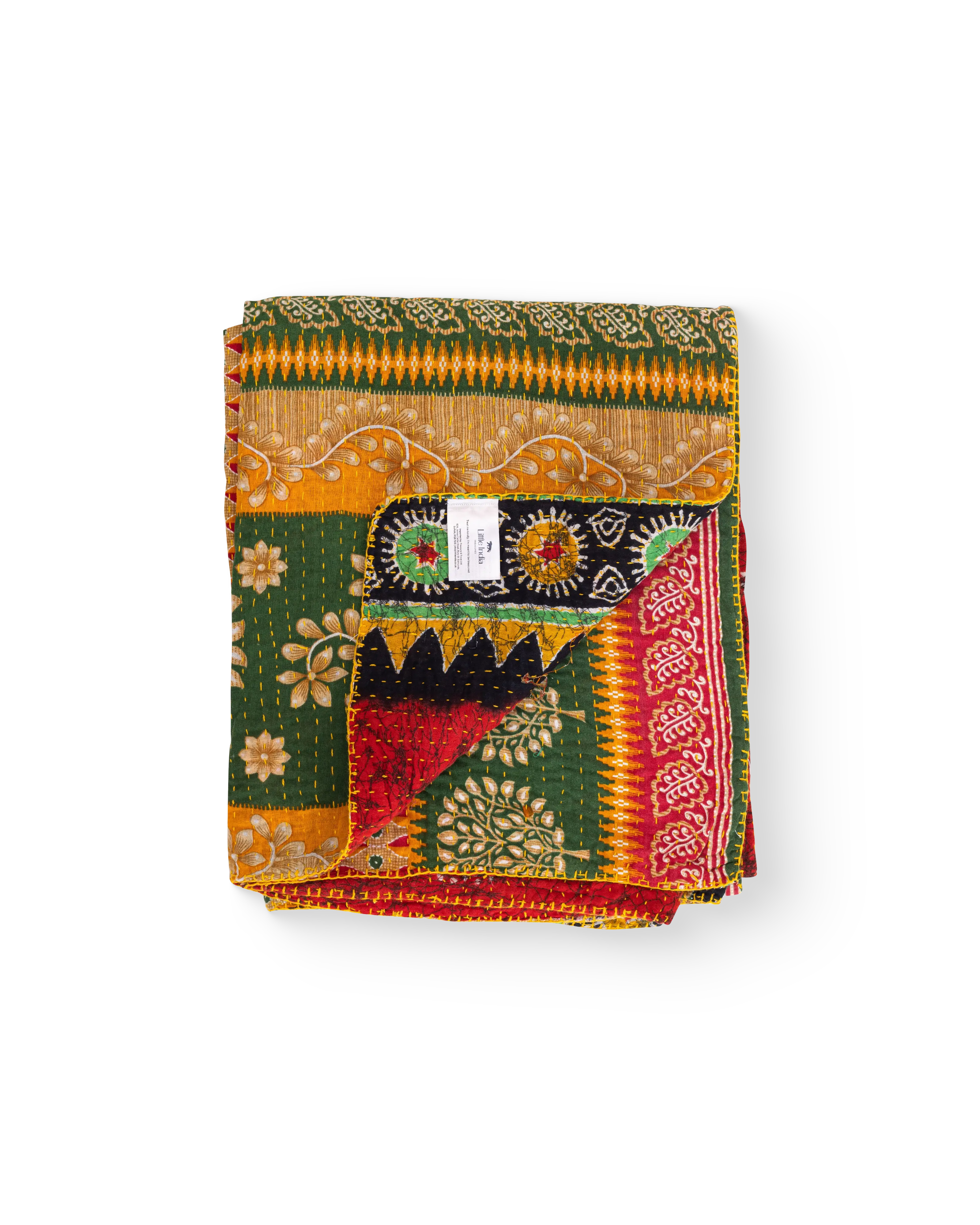 Vintage Kantha Throw N° 6