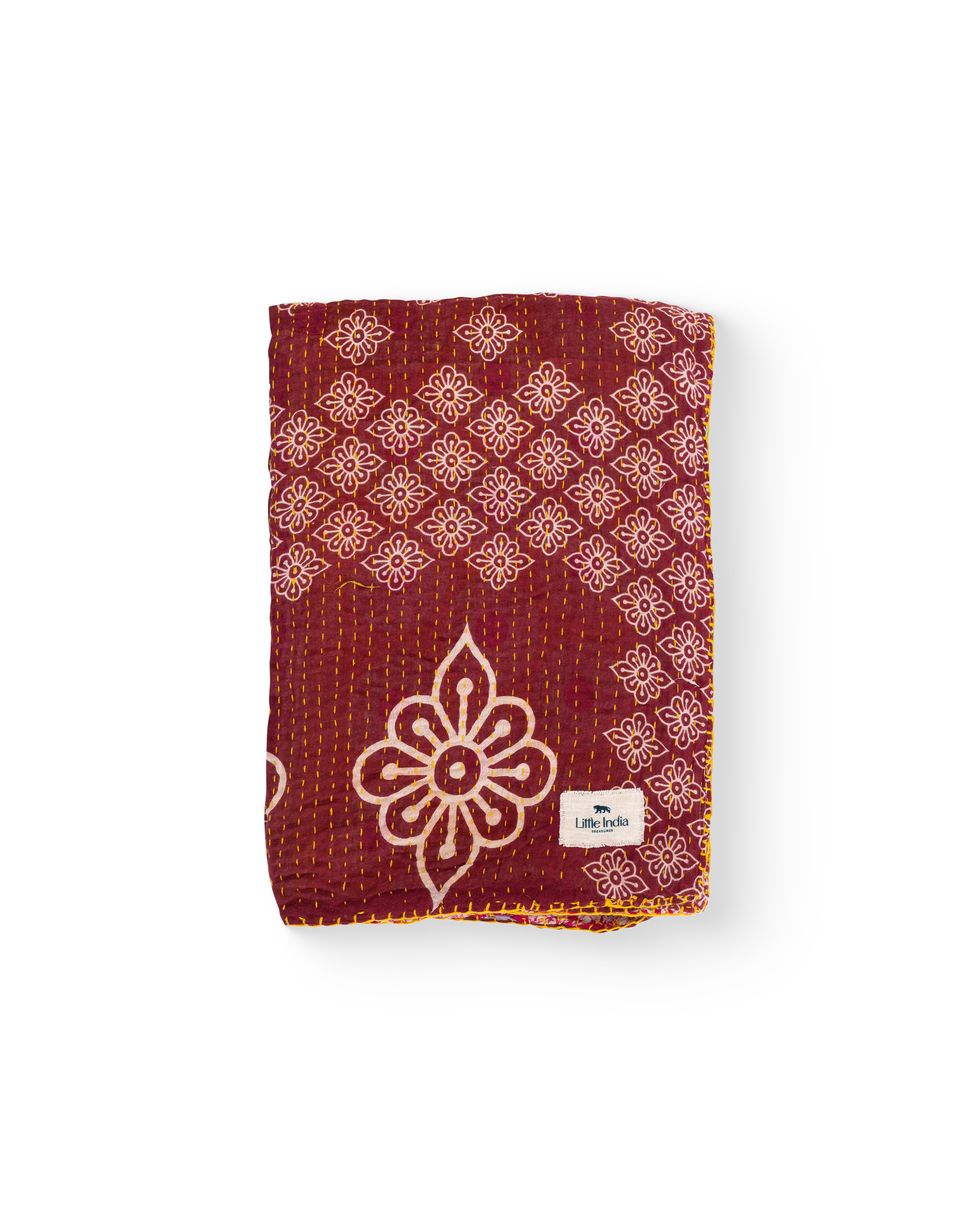 Vintage Kantha Throw N° 9