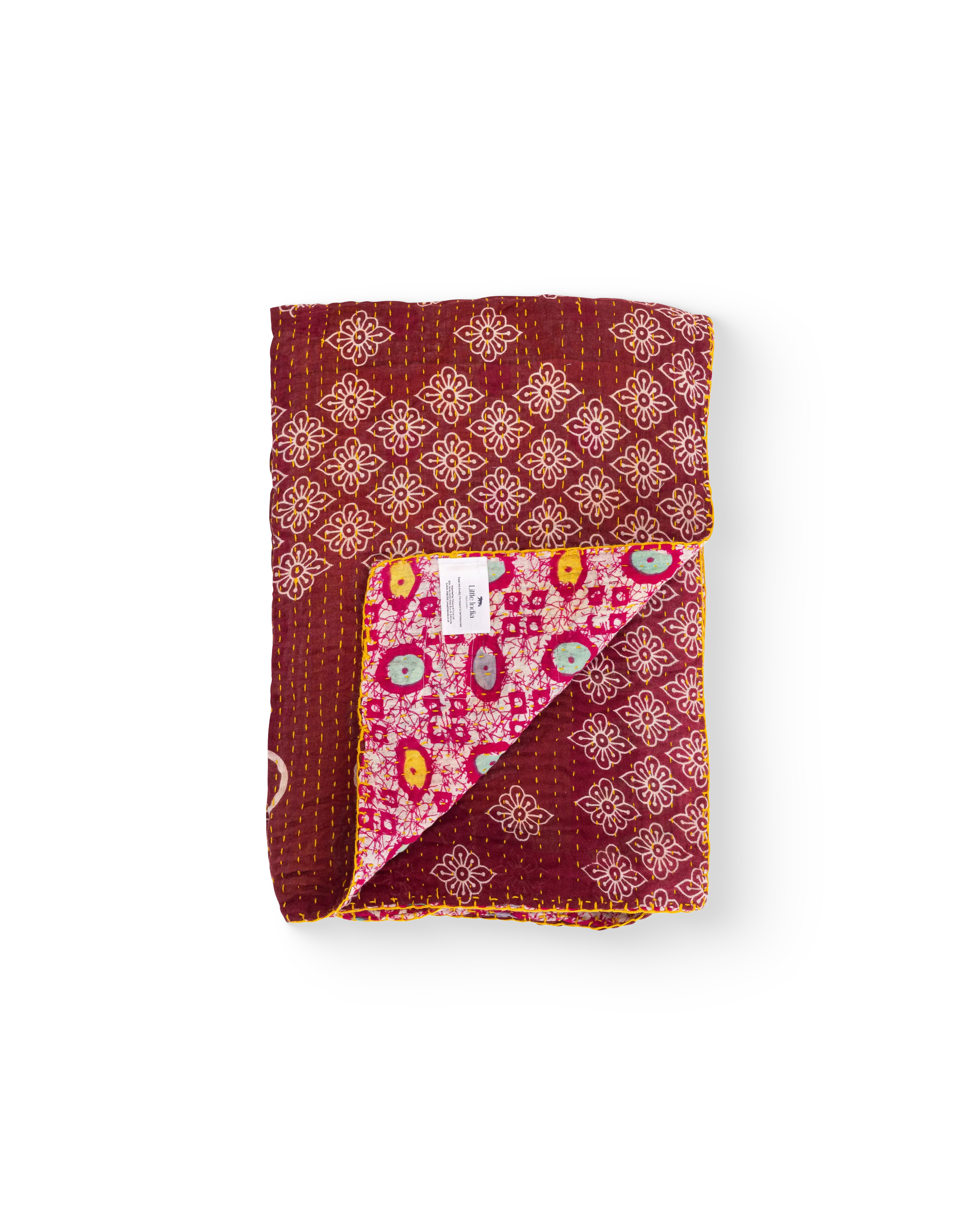 Vintage Kantha Throw N° 9