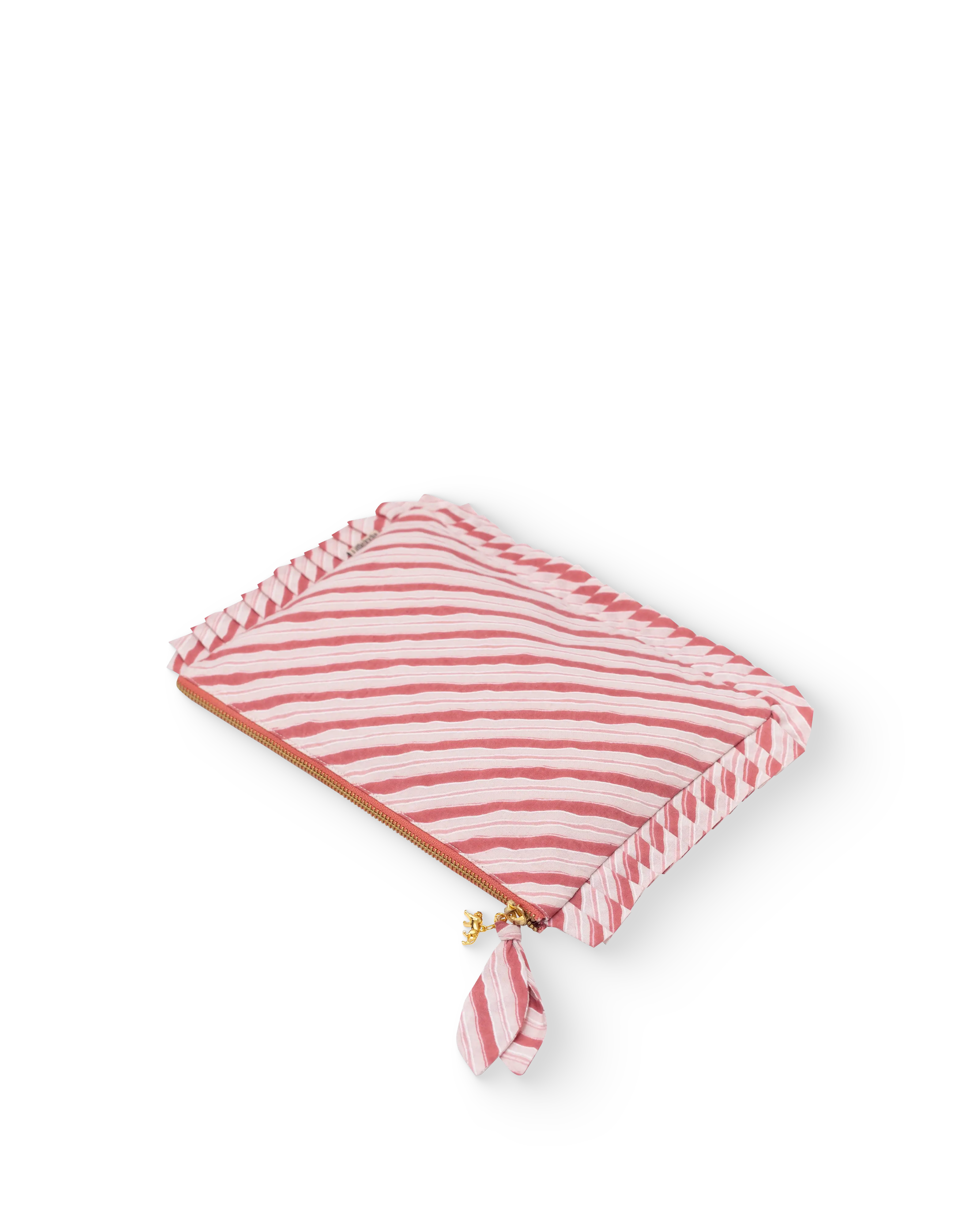 Leheriya Frill Everyday Pouch