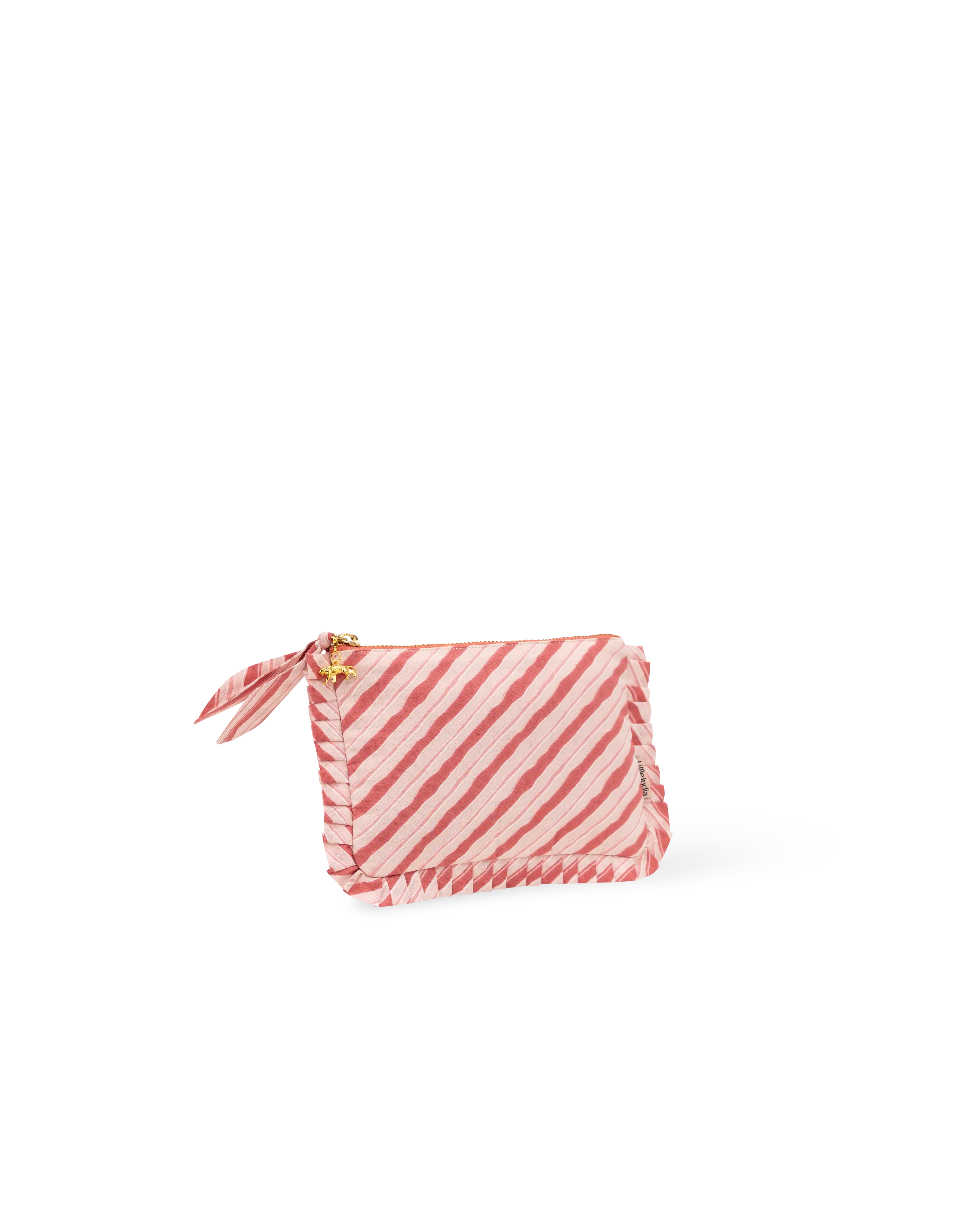 Leheriya Frill Mini Pouch