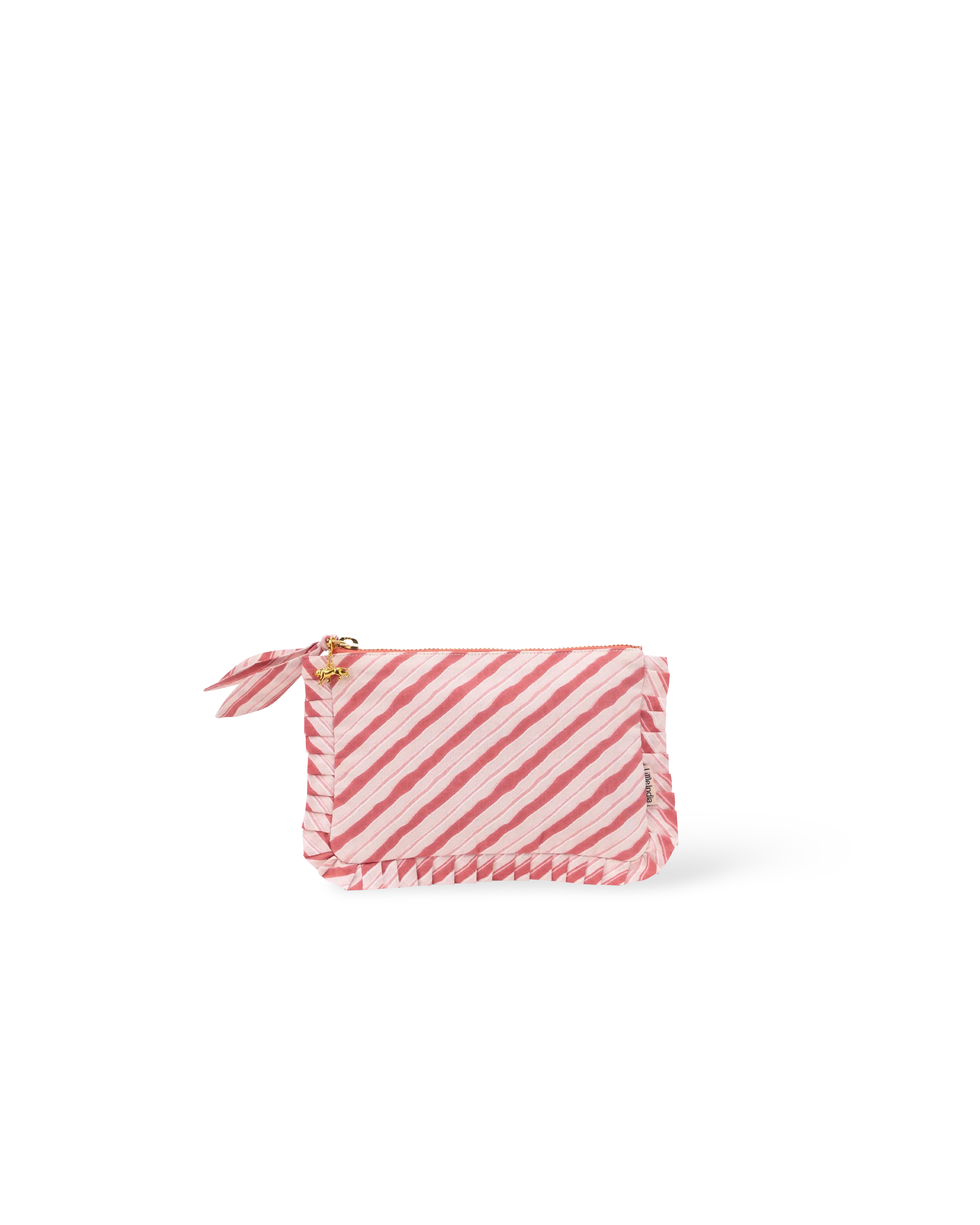 Leheriya Frill Mini Pouch