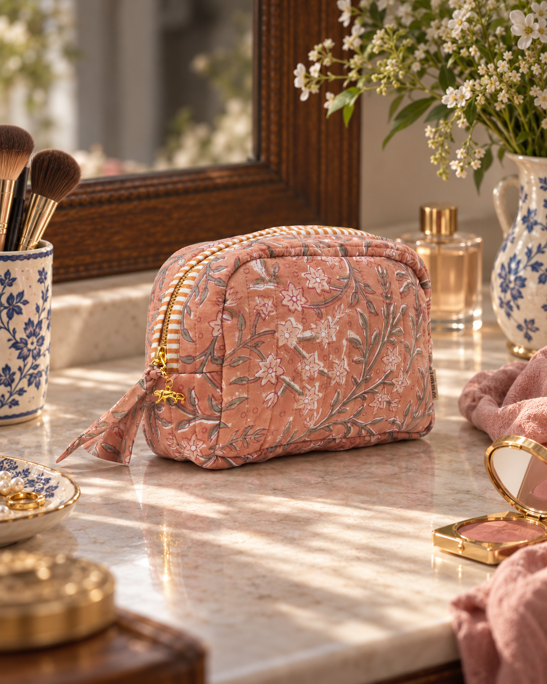 Jasmine Jaal Makeup Bag