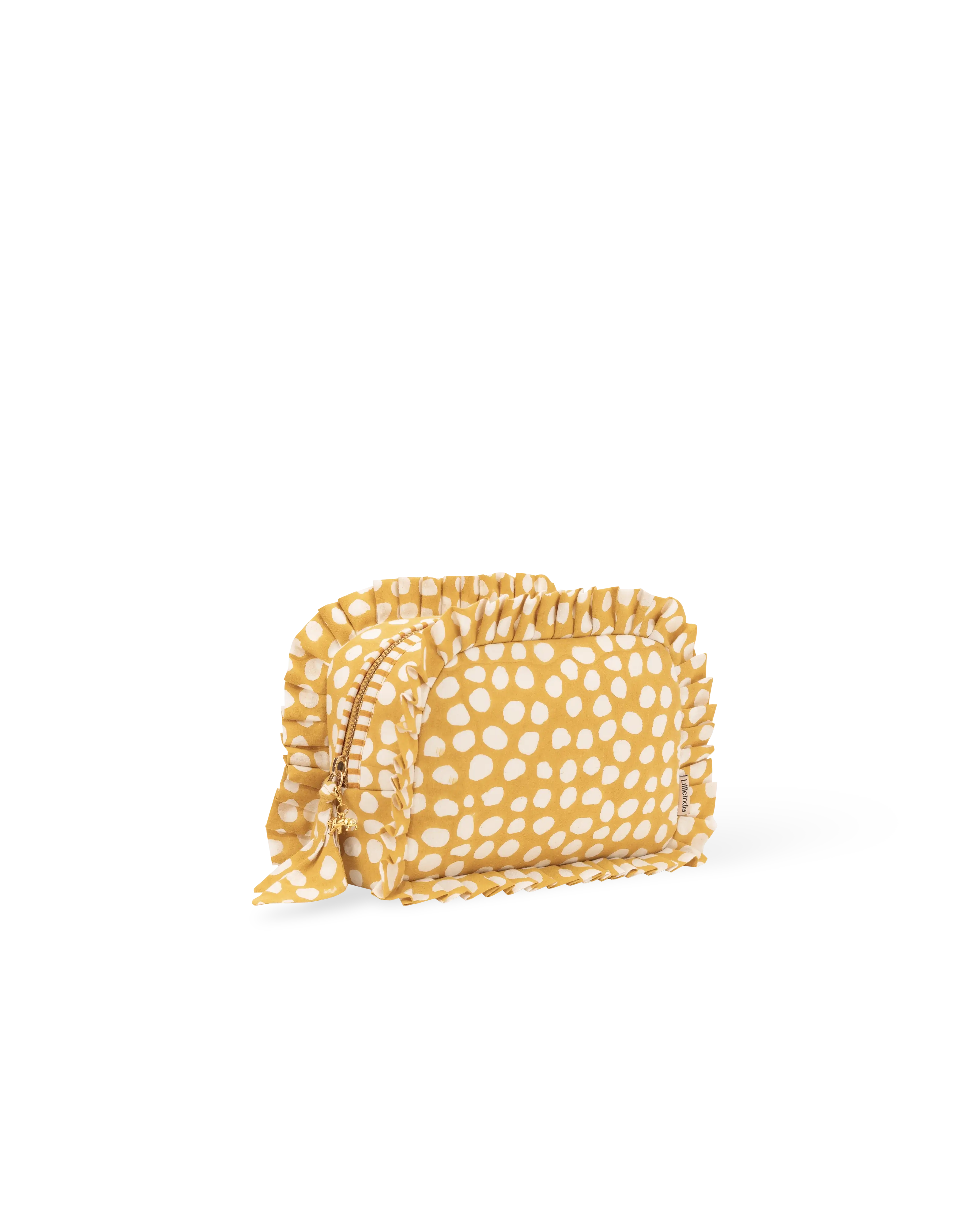 Chital Spot Frill Makeup Bag