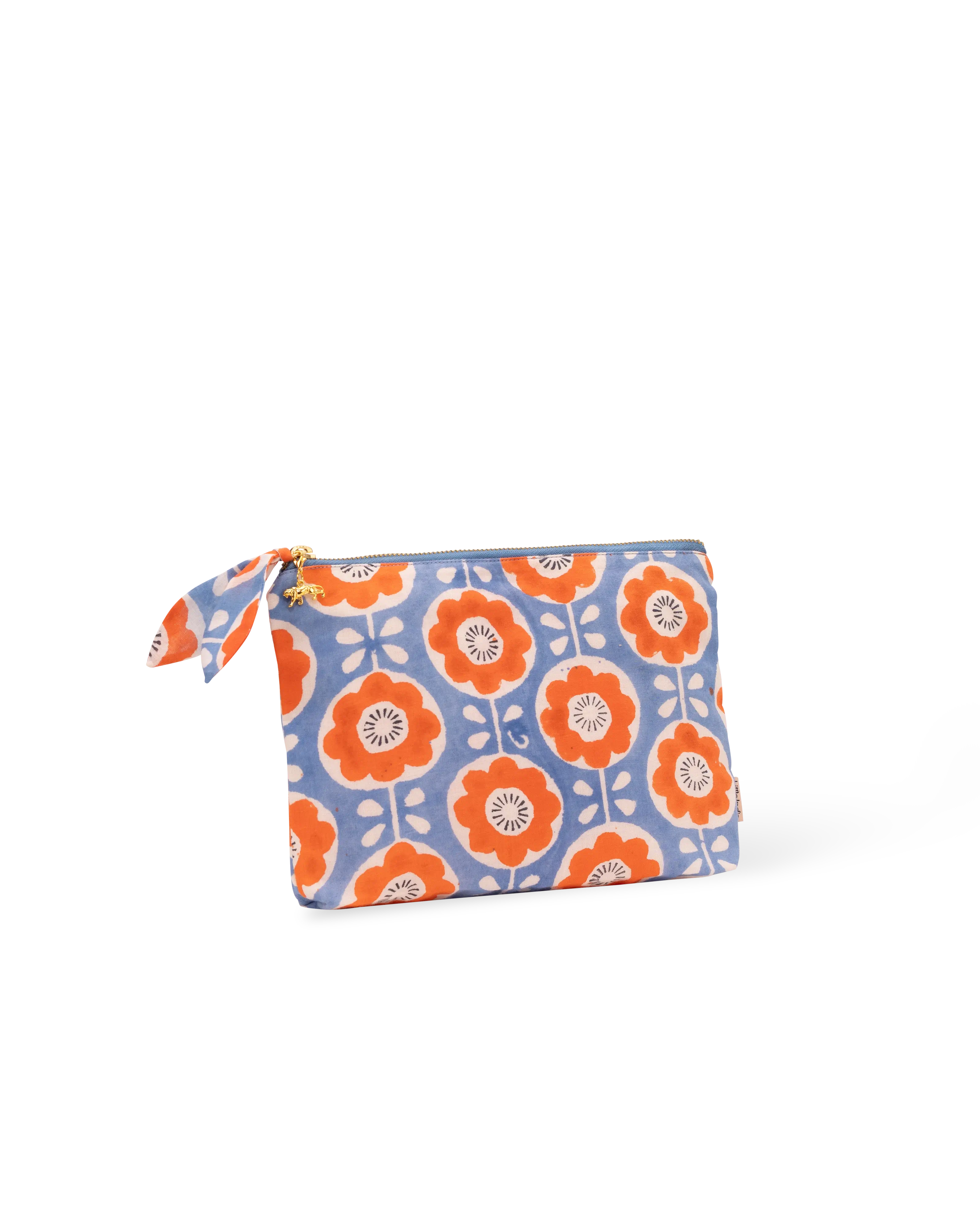 Folk Flower Everyday Pouch