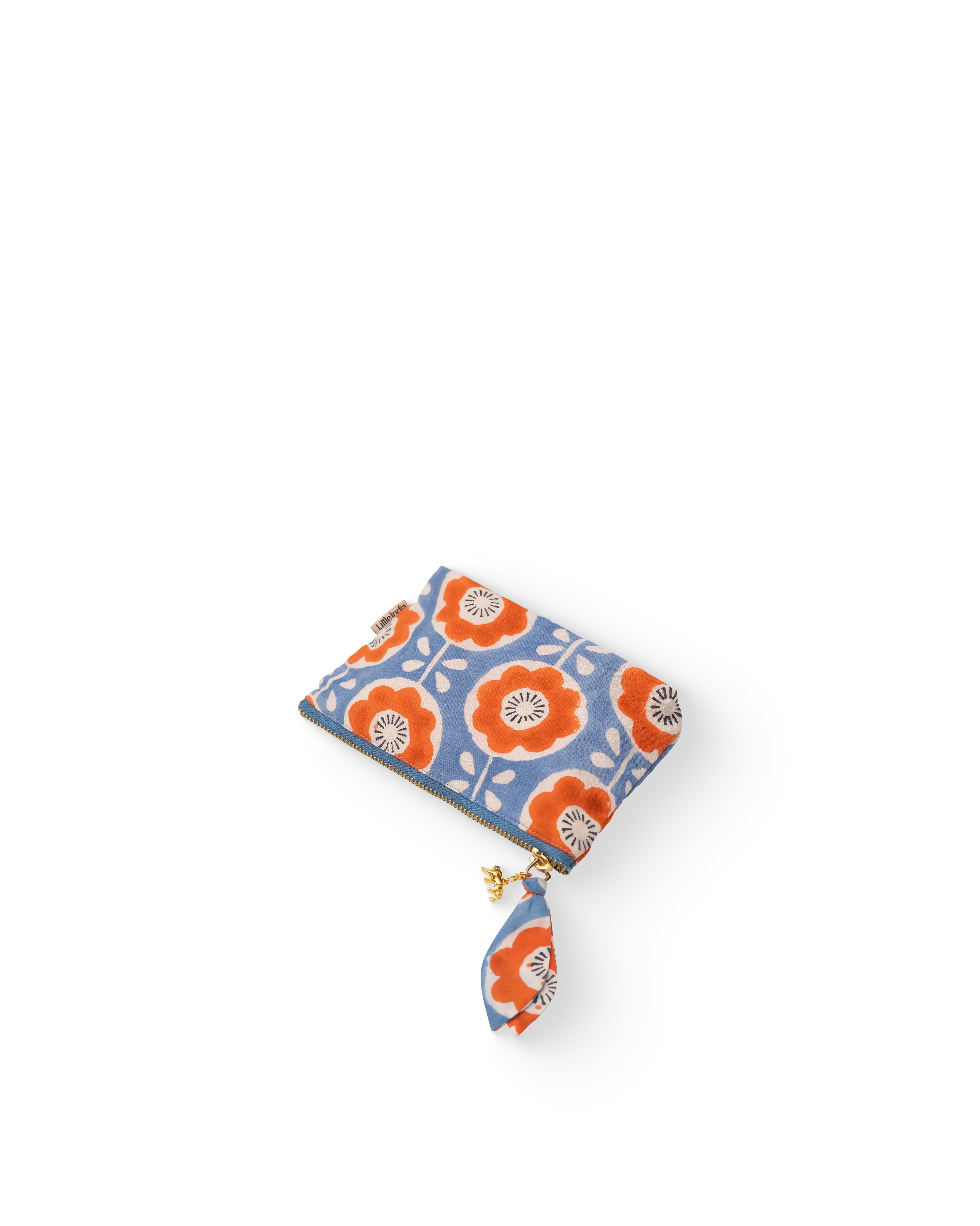 Folk Flower Mini Pouch
