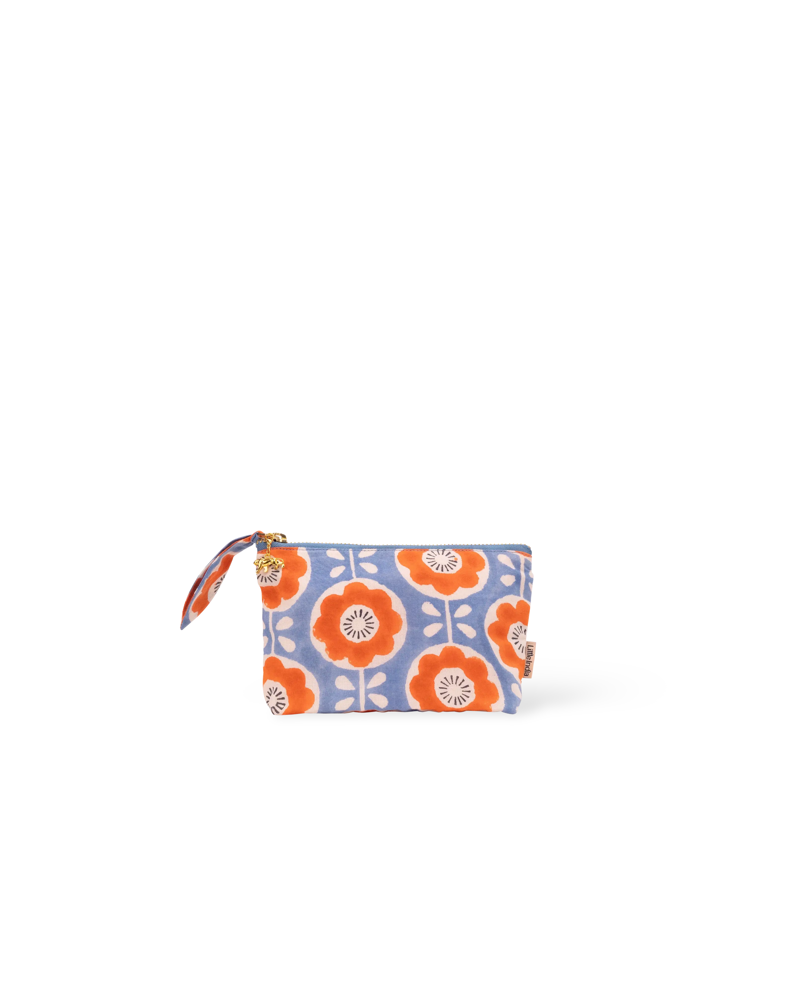 Folk Flower Mini Pouch