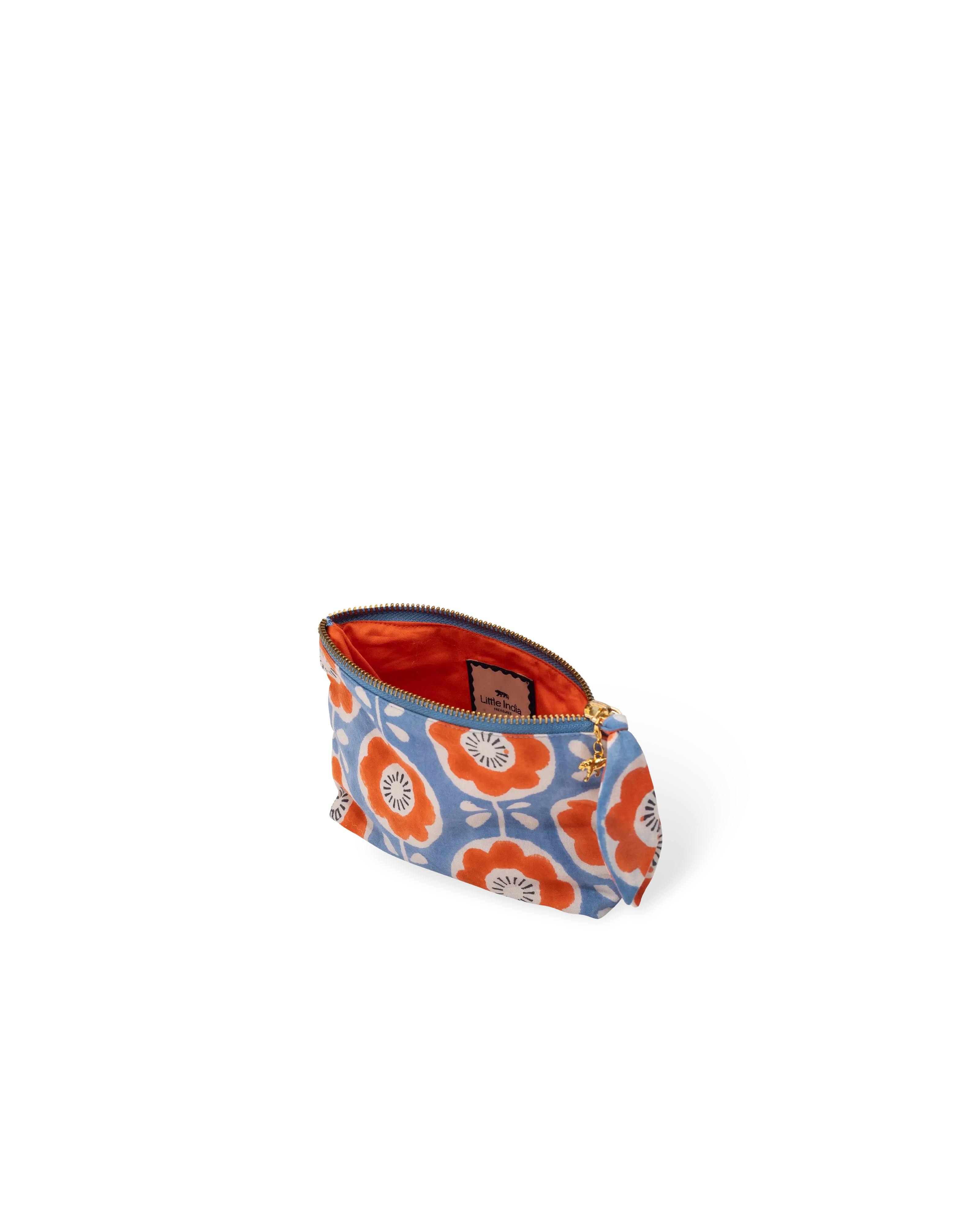Folk Flower Mini Pouch