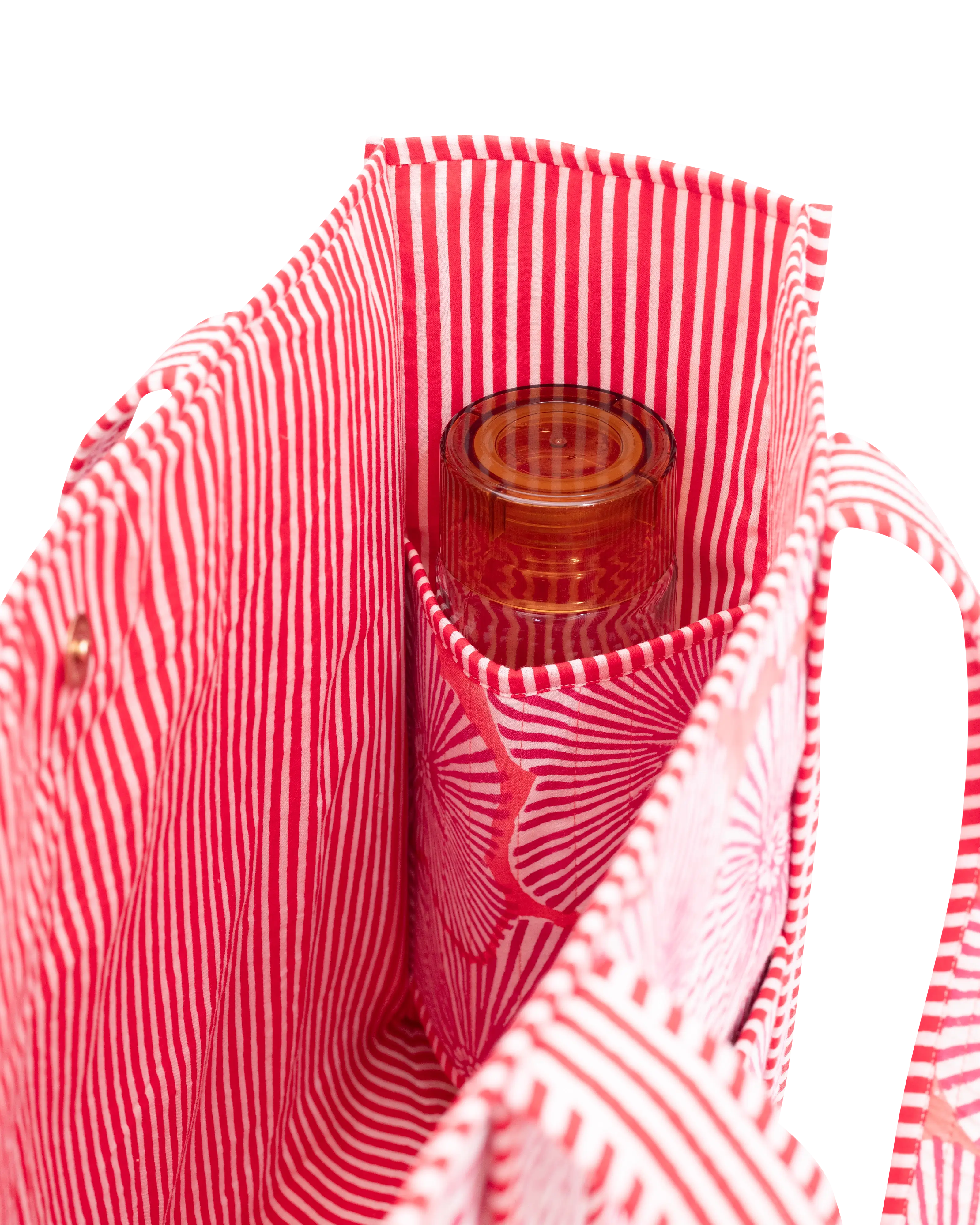 Burnt Sunburst Shopper Tote