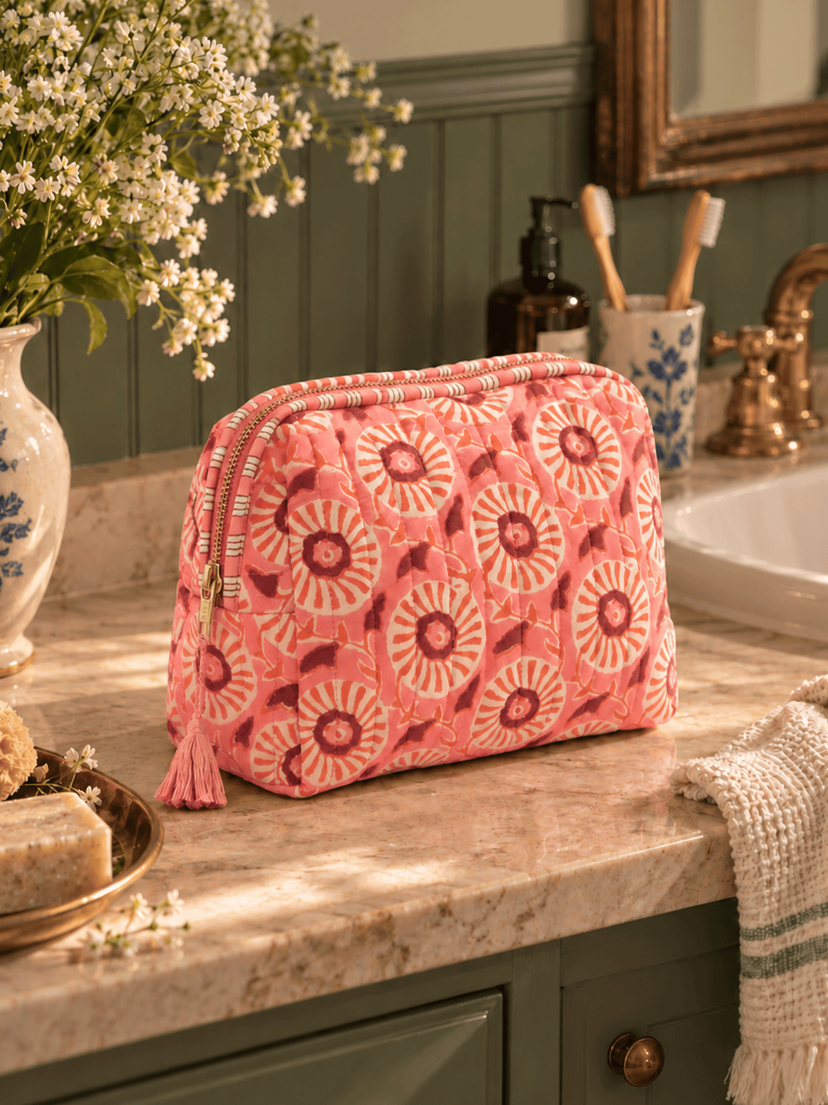 Chakra Phool Wash Bag