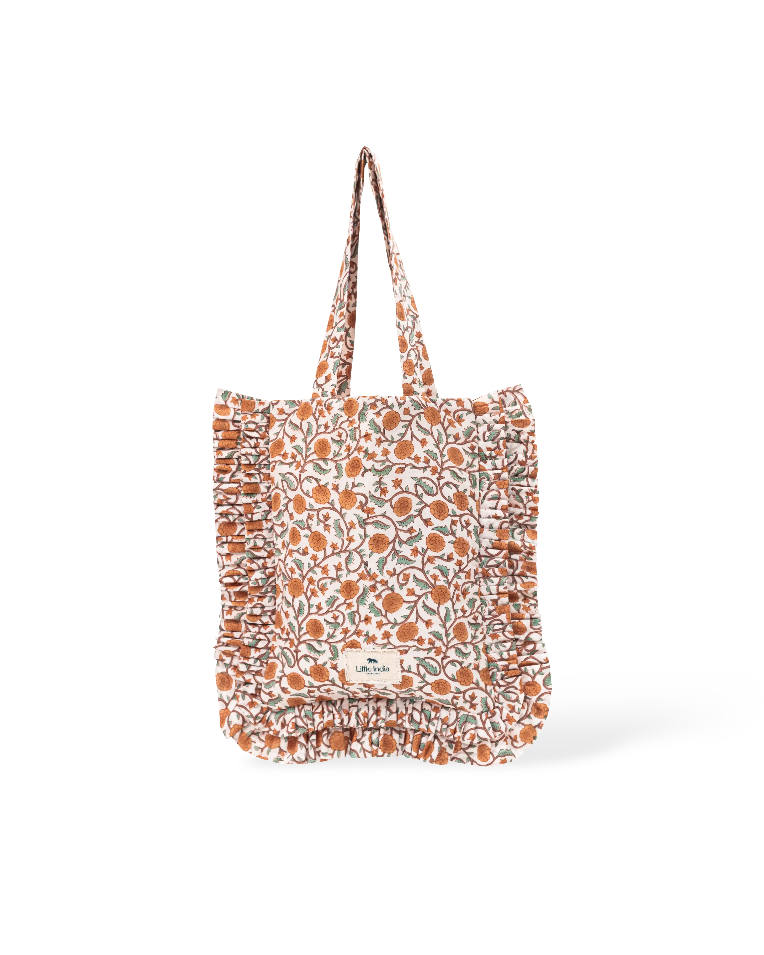 Marigold Jaal Frill Tote