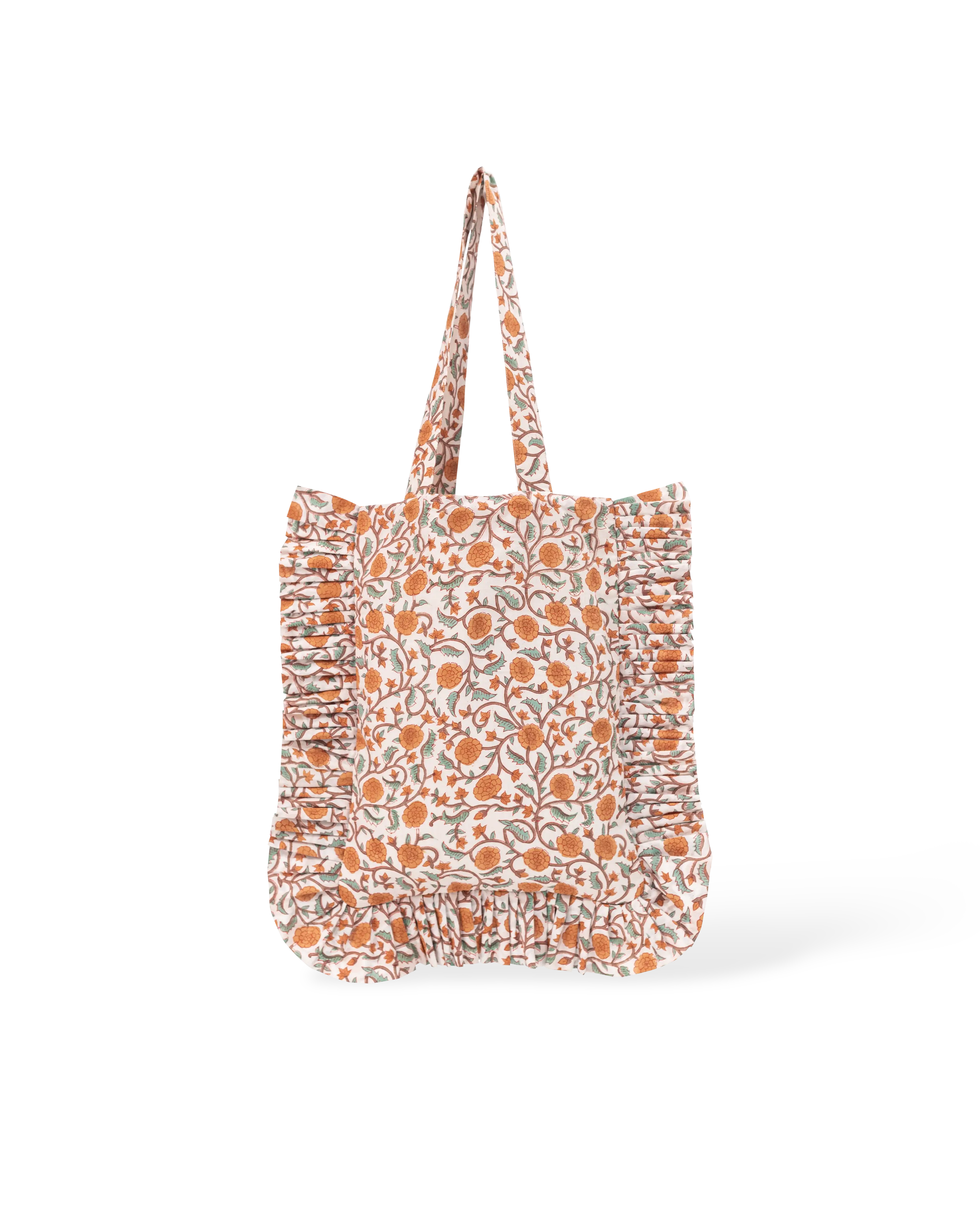 Marigold Jaal Frill Tote