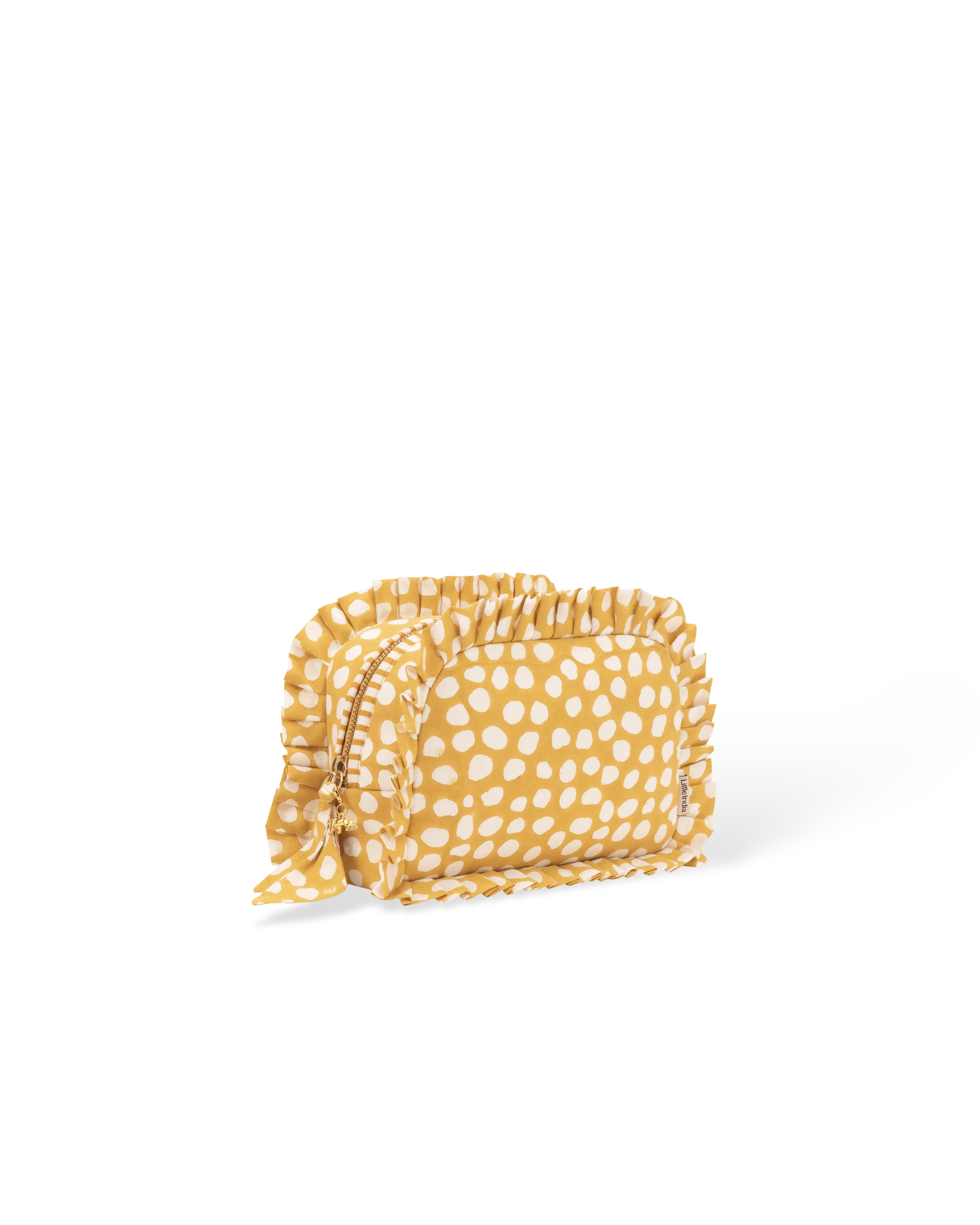 Chital Spot Frill Makeup Bag