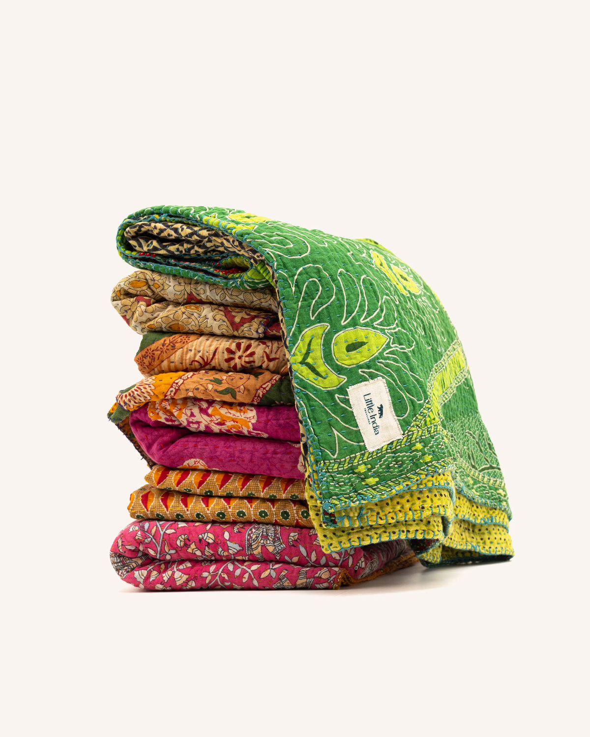 Vintage Kantha Throw N° 27