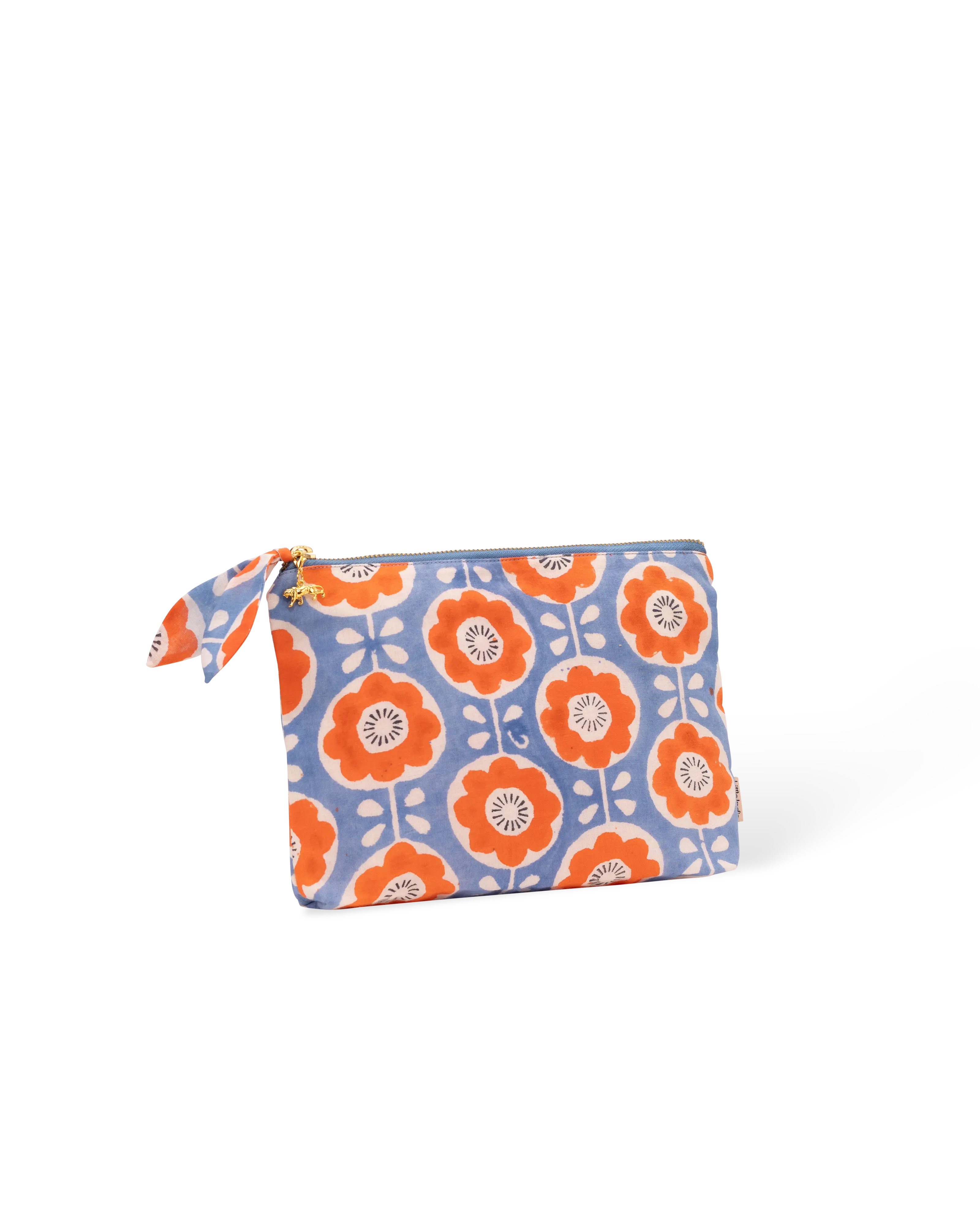 Folk Flower Everyday Pouch