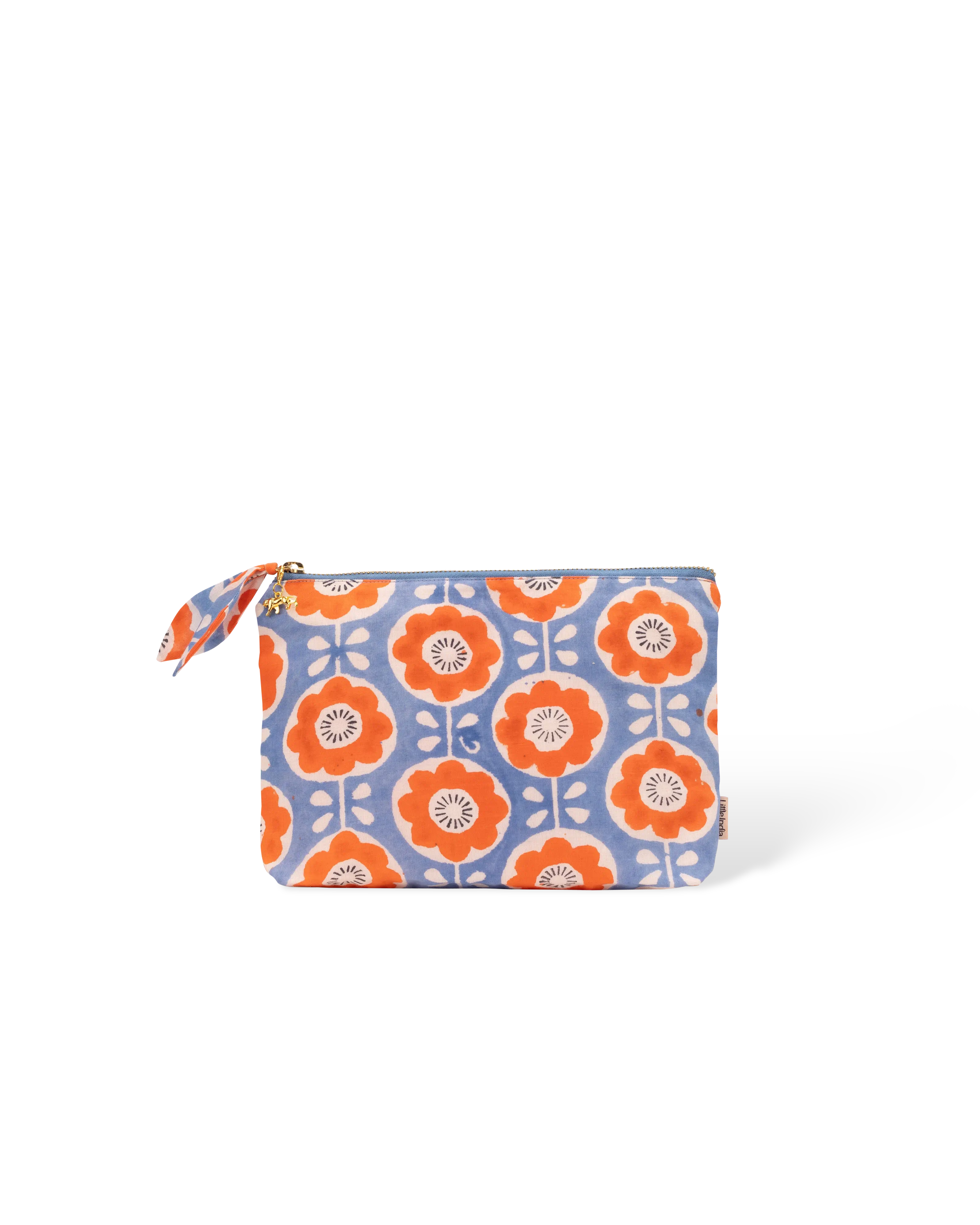 Folk Flower Everyday Pouch