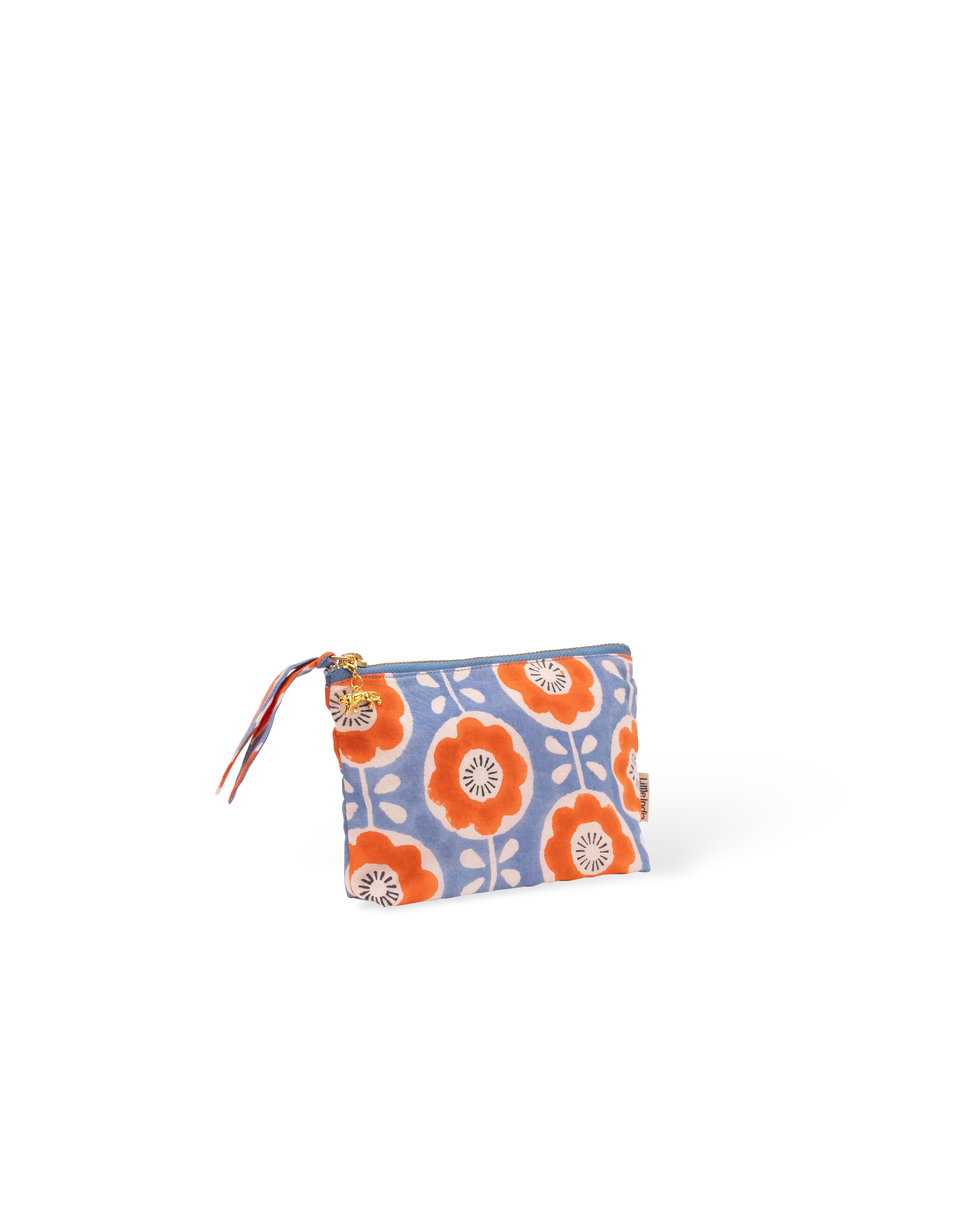 Folk Flower Mini Pouch