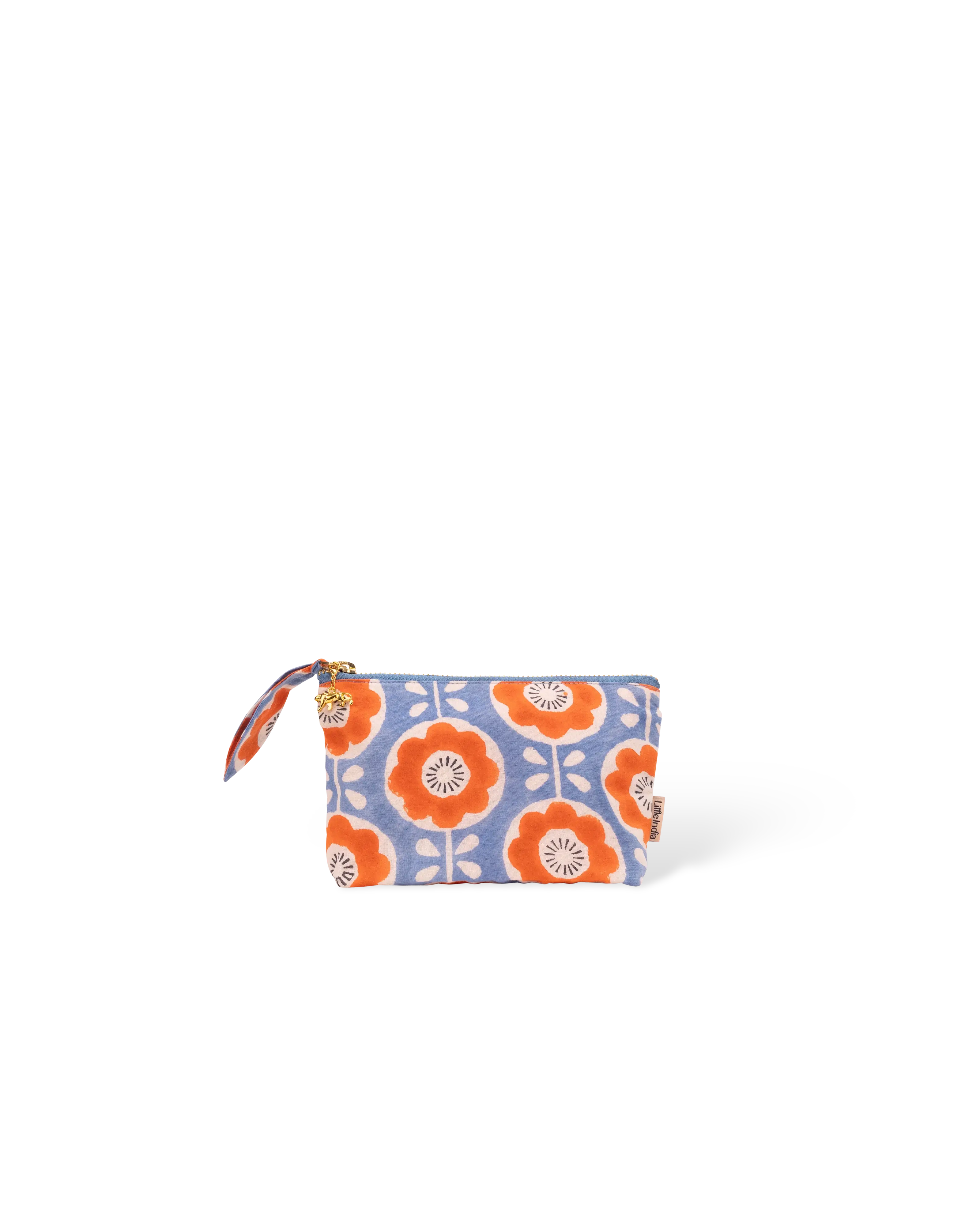 Folk Flower Mini Pouch