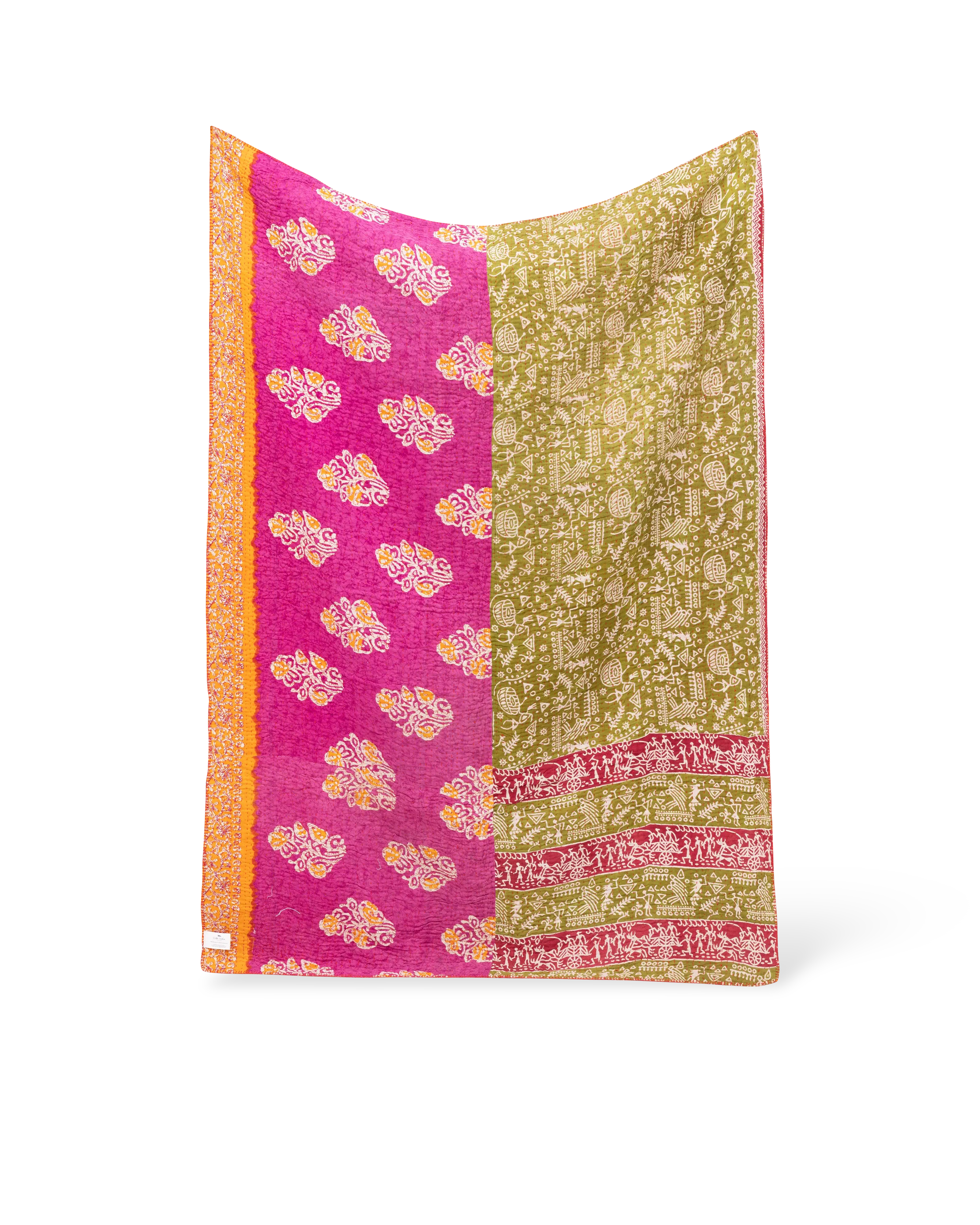 Vintage Kantha Throw N° 1