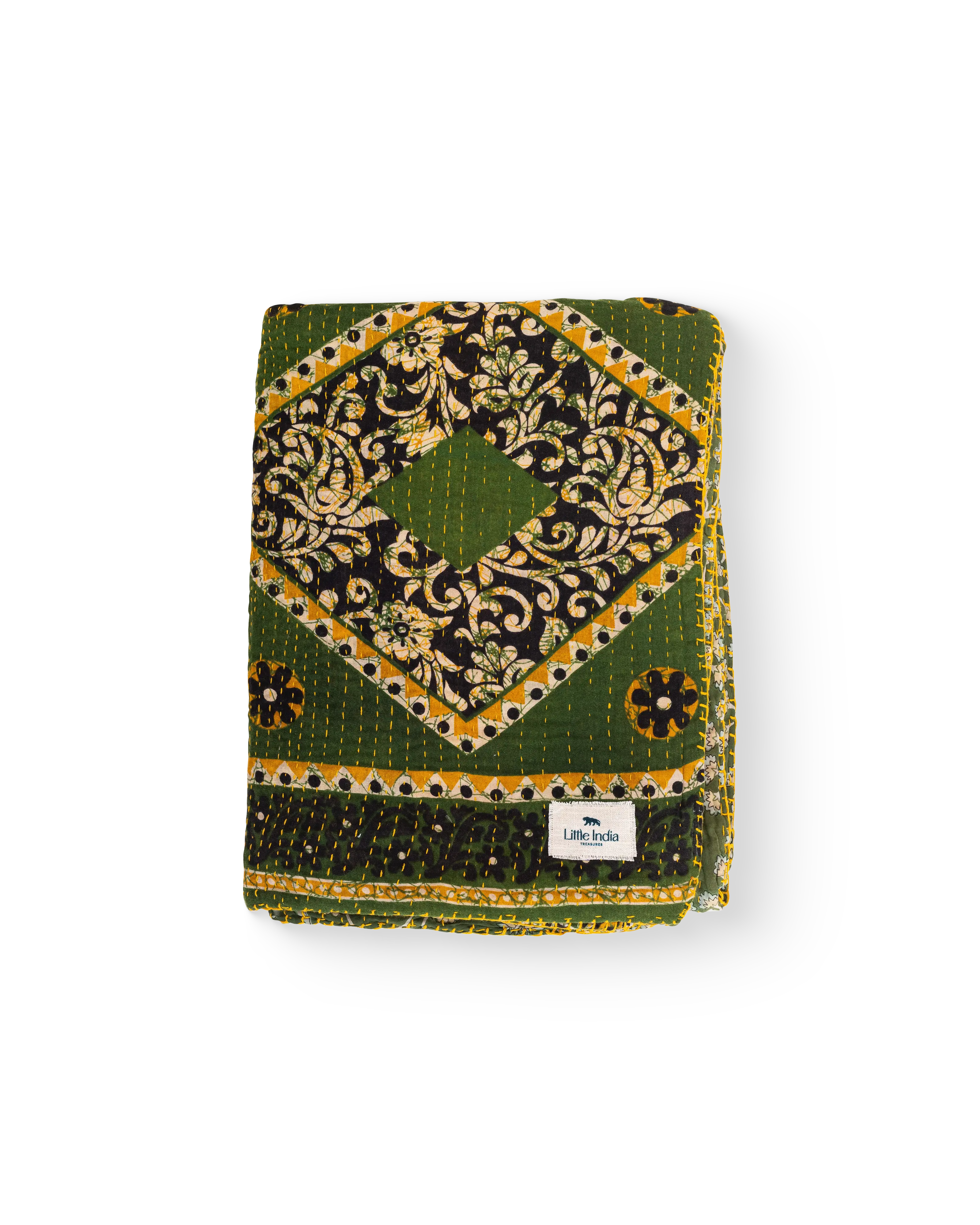 Vintage Kantha Throw N° 15