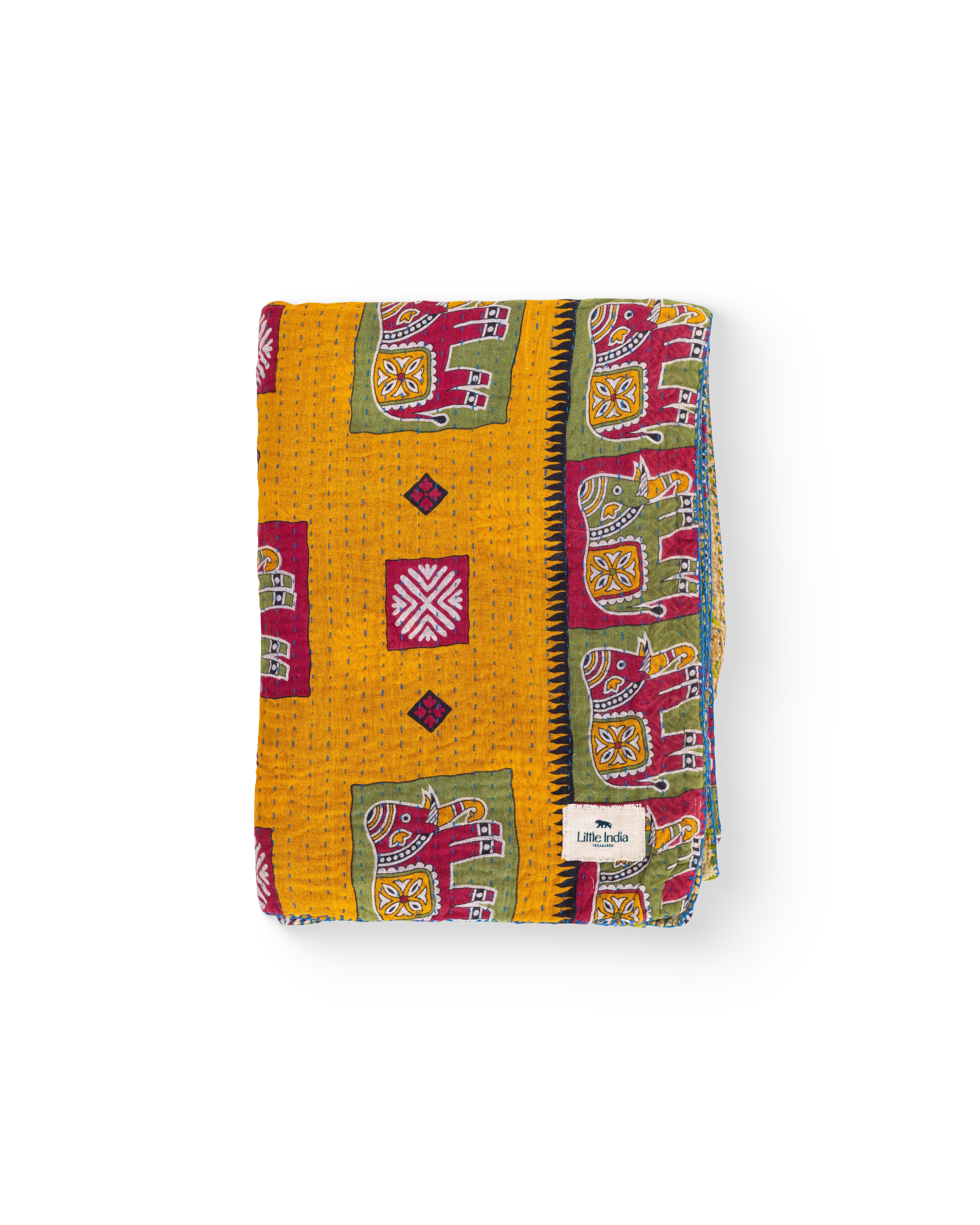Vintage Kantha Throw N° 25