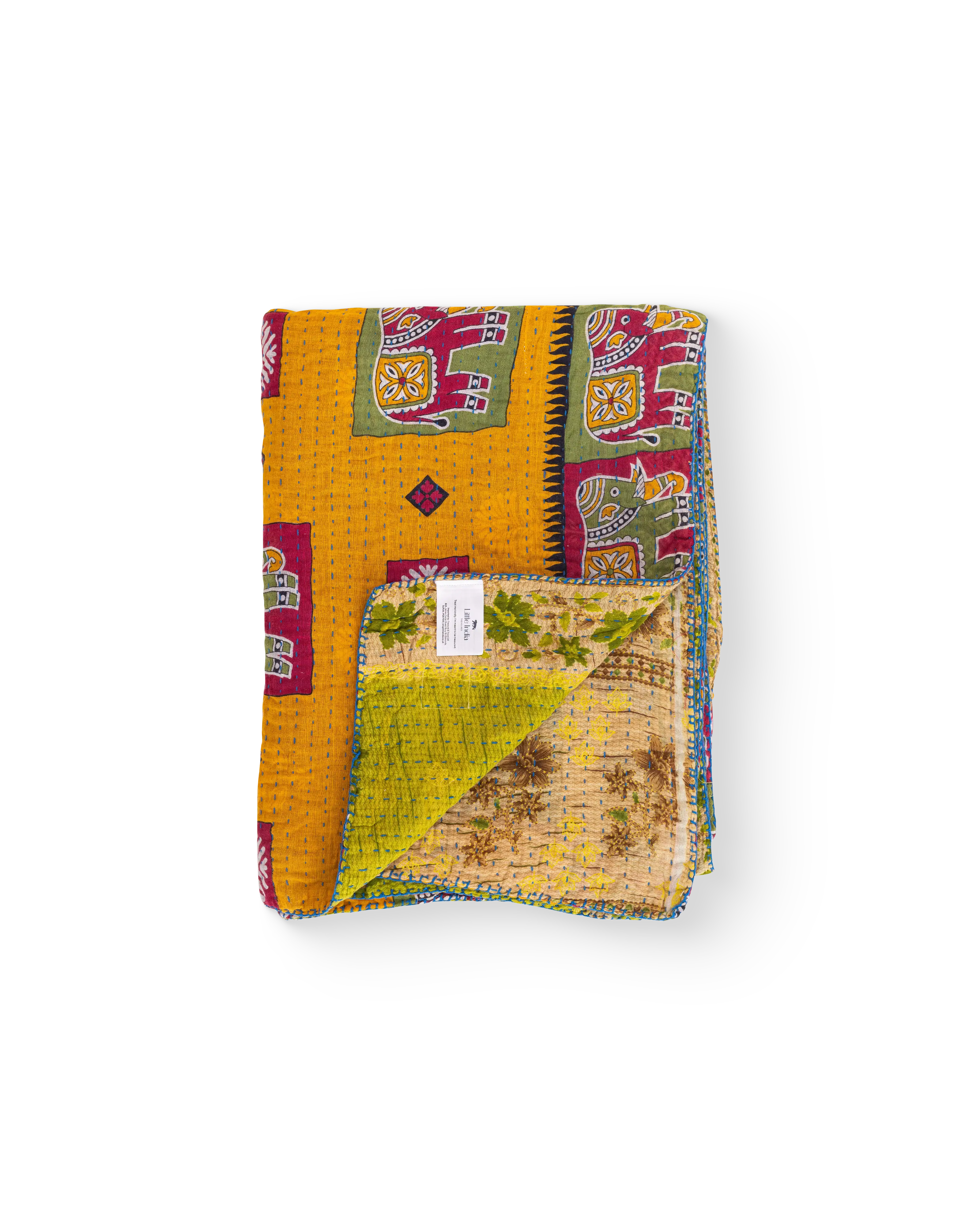 Vintage Kantha Throw N° 25