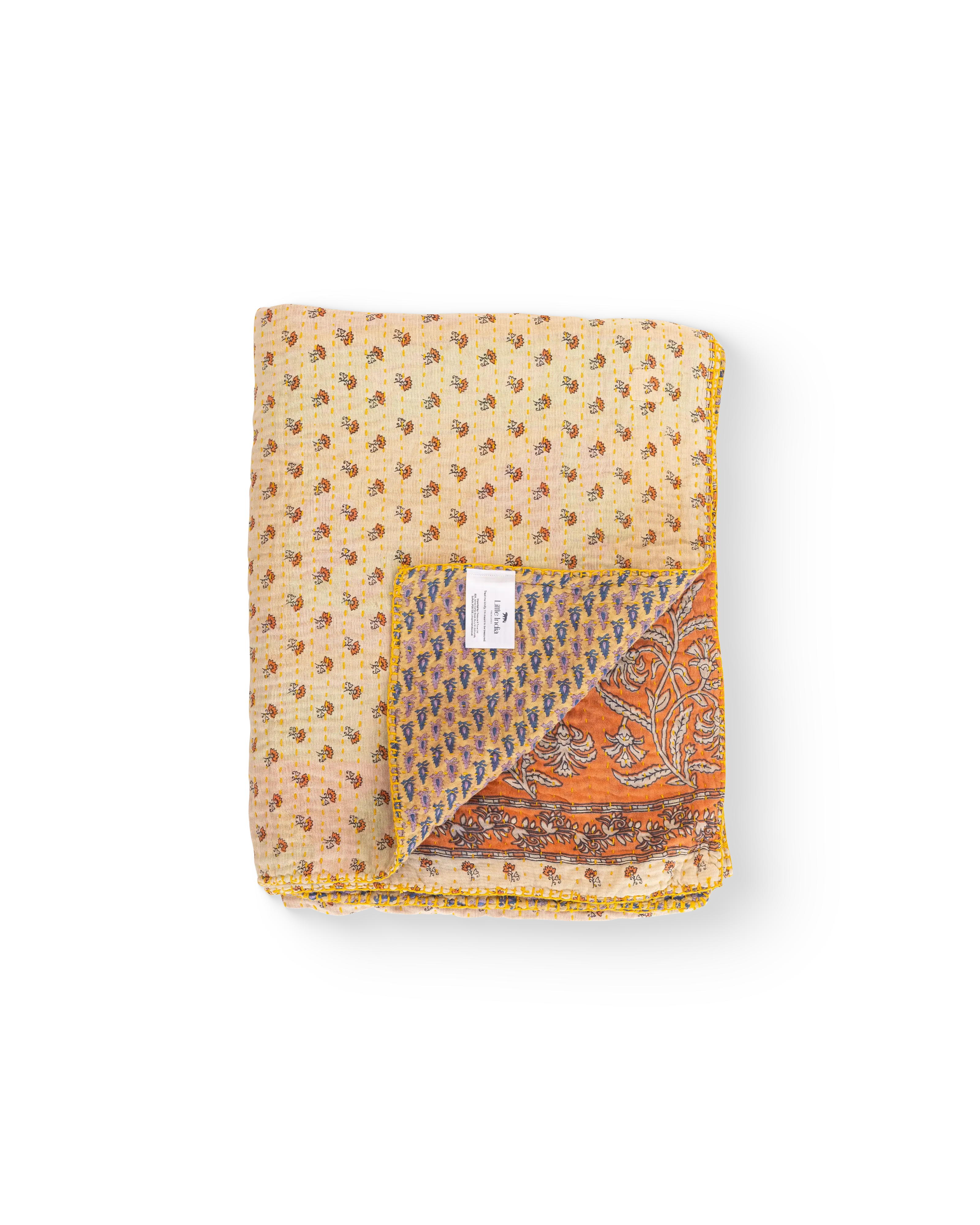 Vintage Kantha Throw N° 28