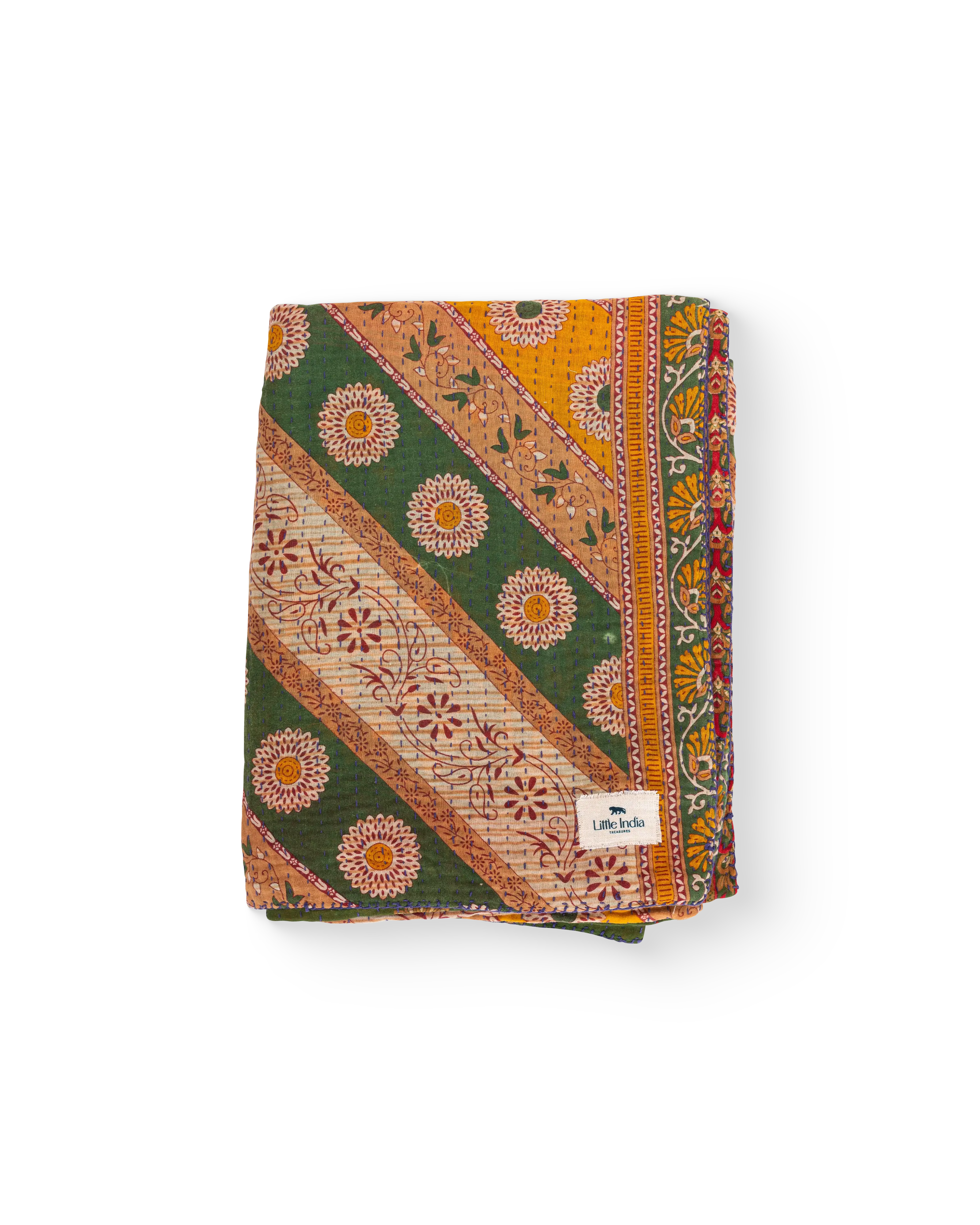 Vintage Kantha Throw N° 4