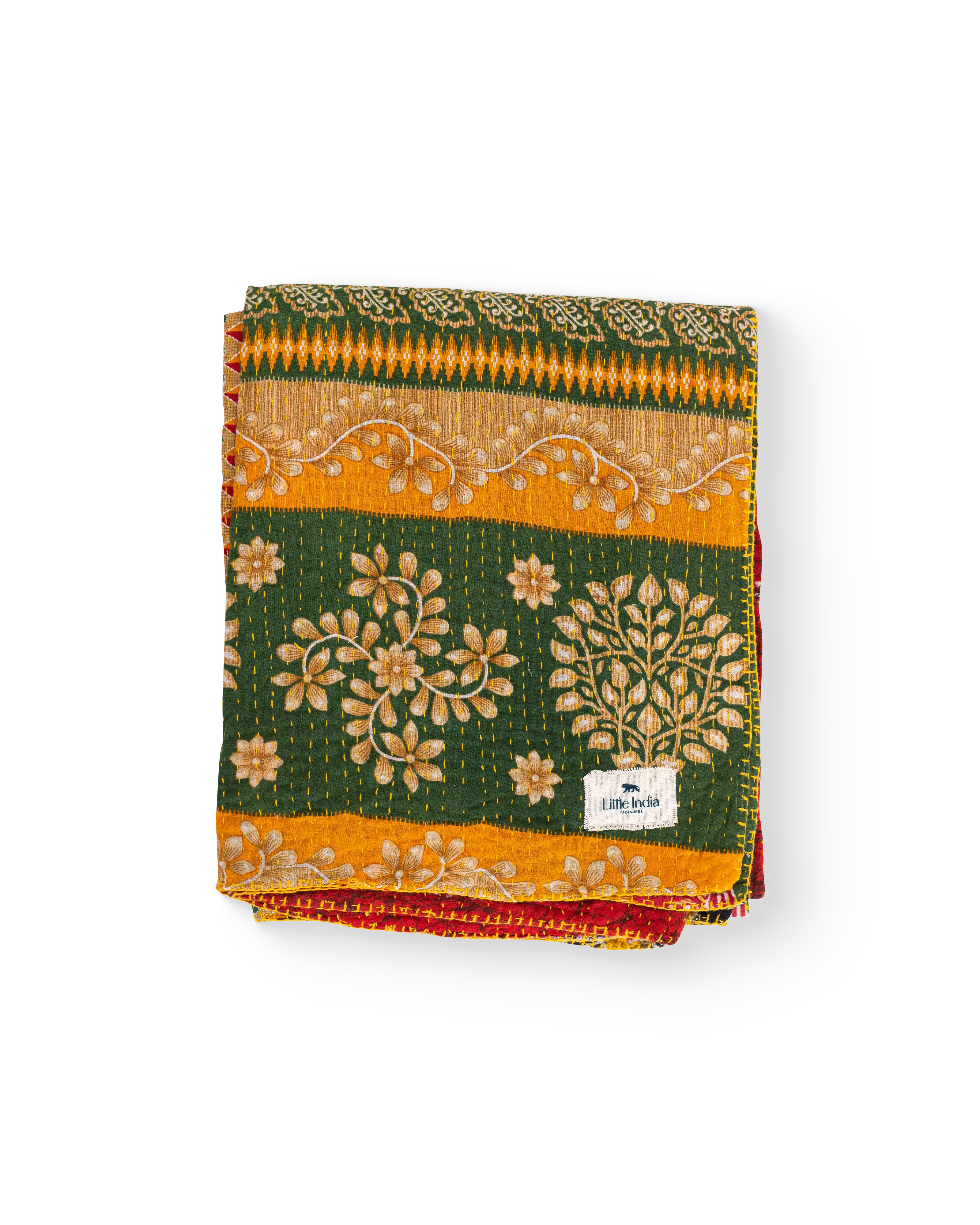 Vintage Kantha Throw N° 6