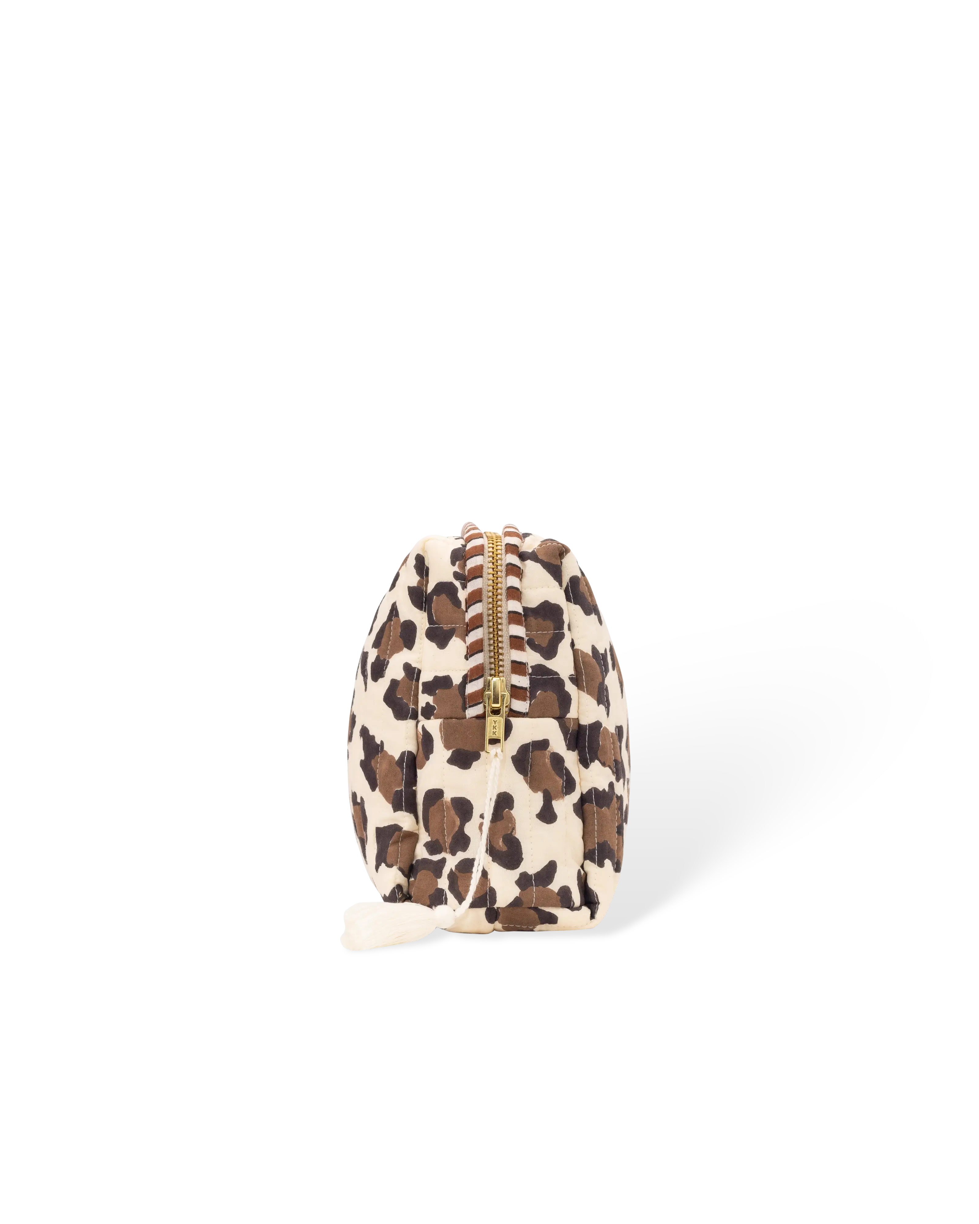 White Leopard Wash Bag